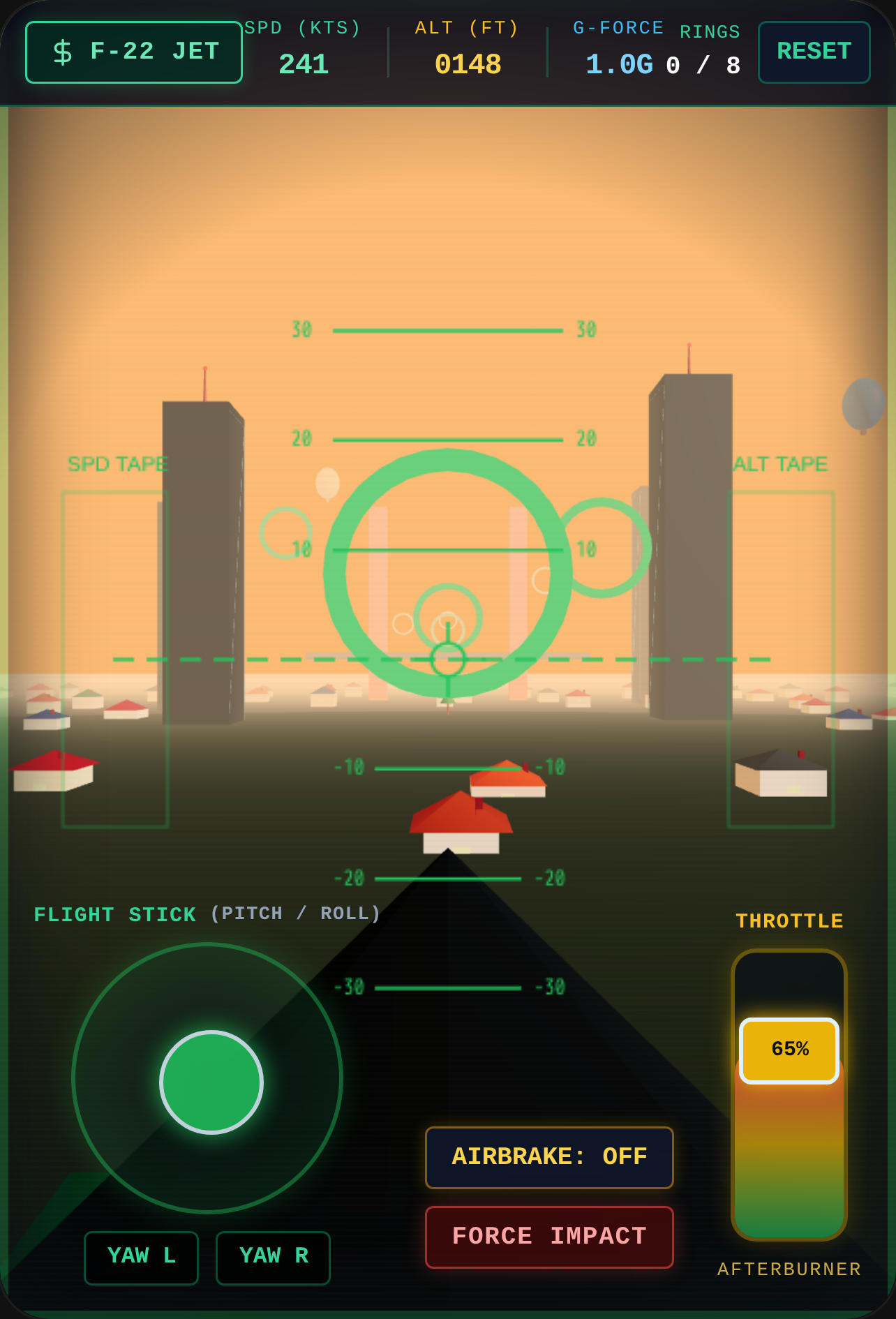 3D Flight Simulator and Impact Destruction cover