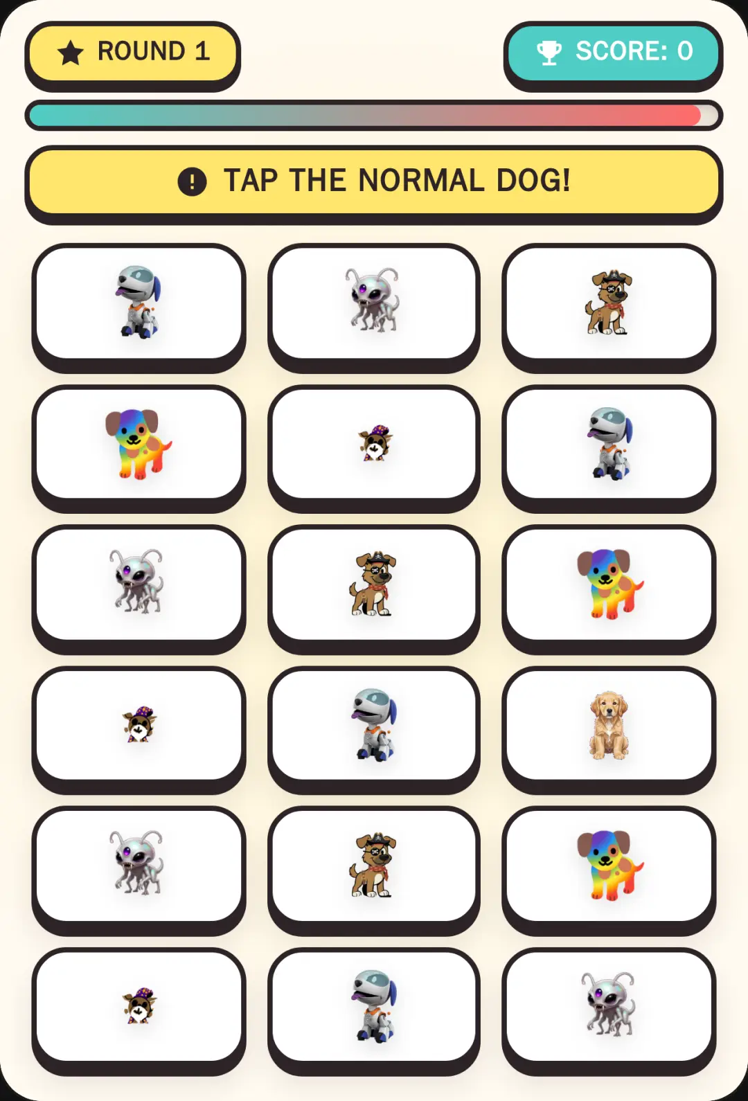 Pick The Normal Dog cover