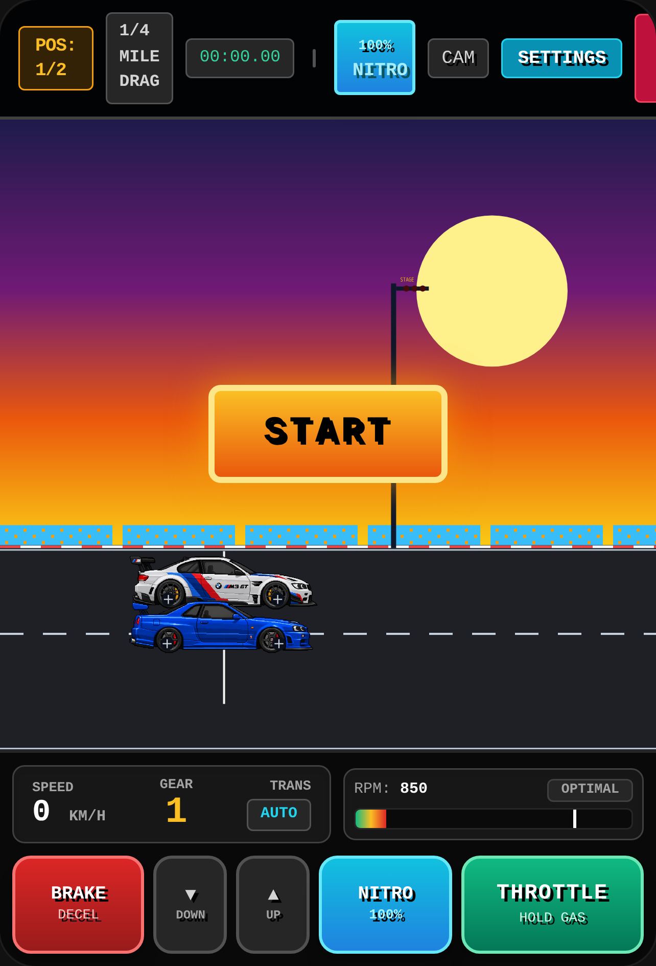 Pixel Drag race cover