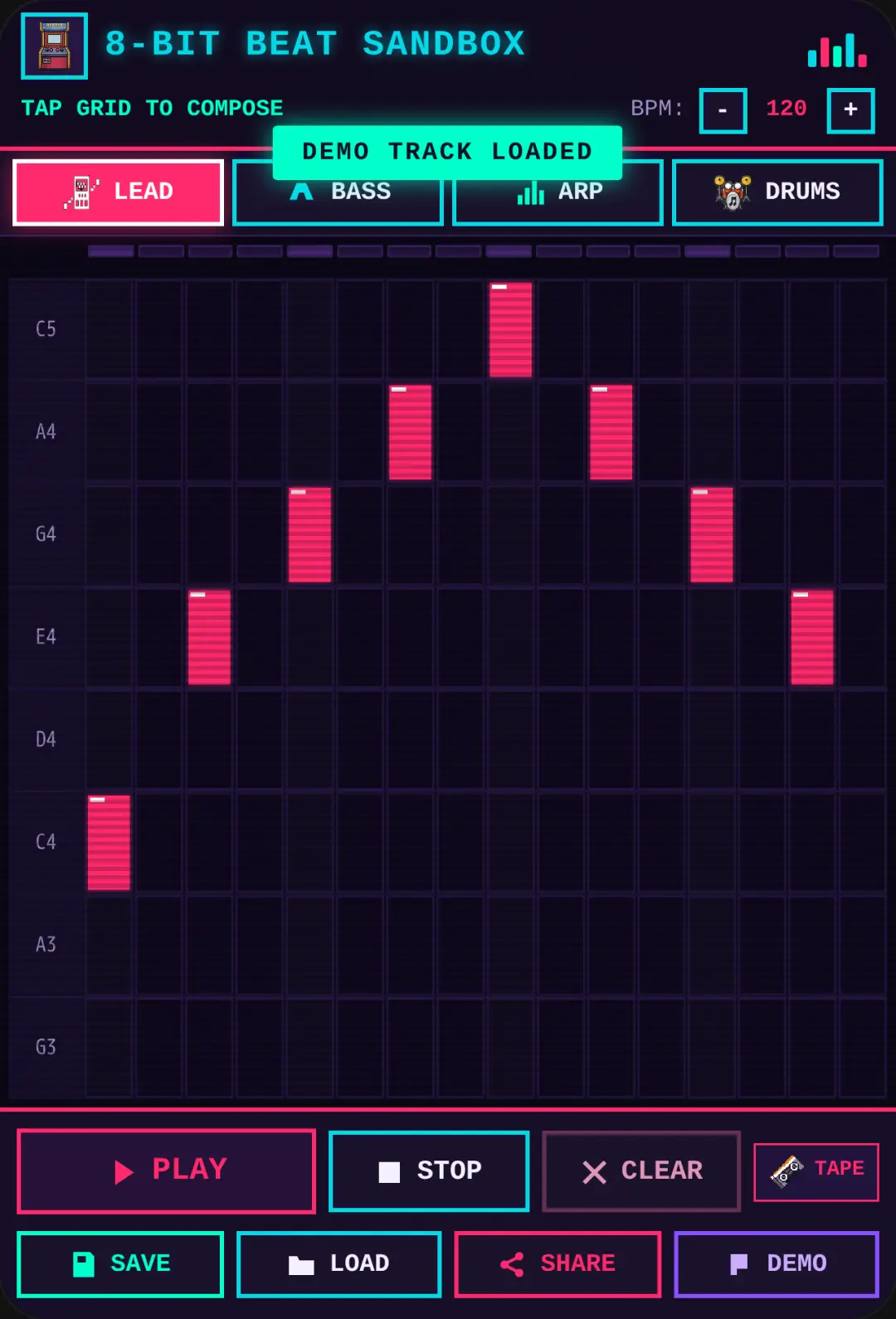 8-Bit Music Sandbox cover