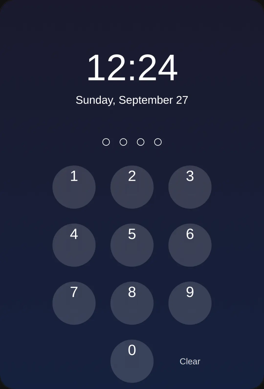 Phone Simulator the code is 6767 cover