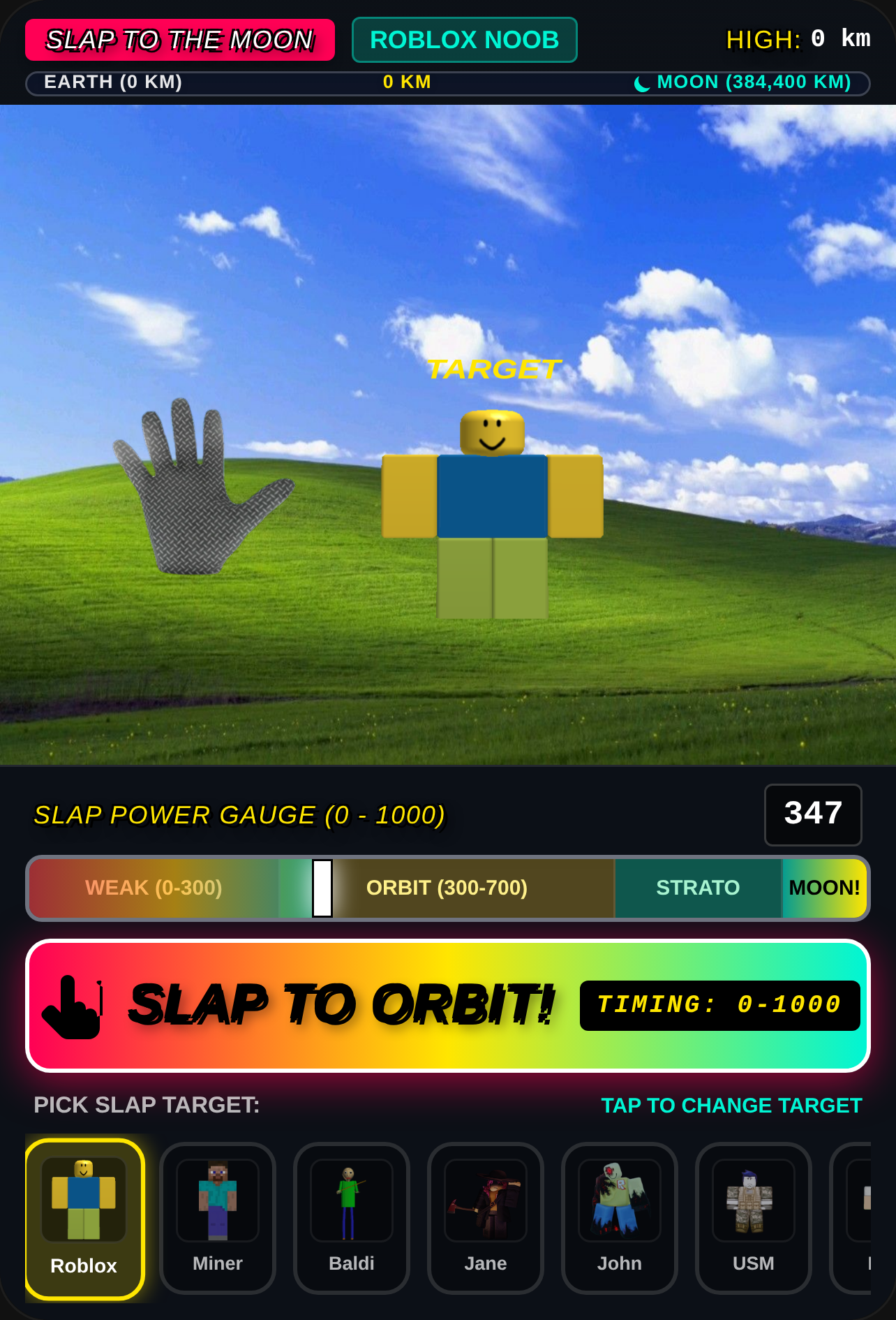 Slap to the Moon cover