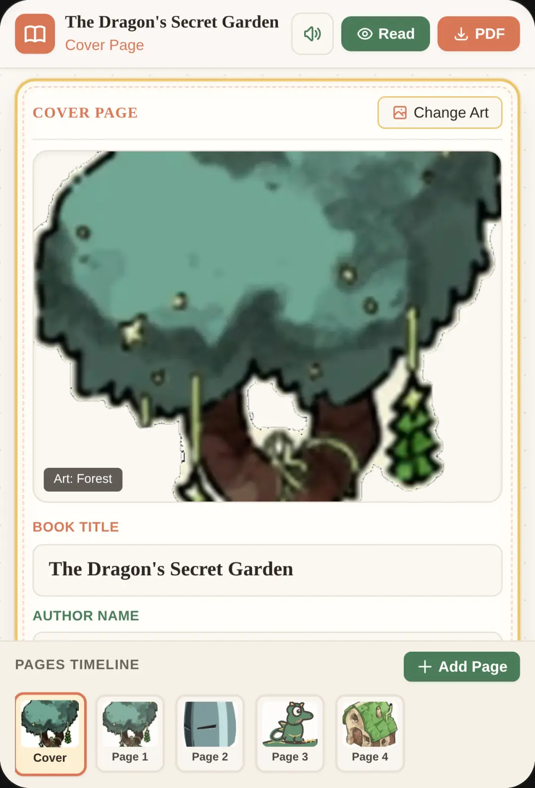 Storybook Creator cover