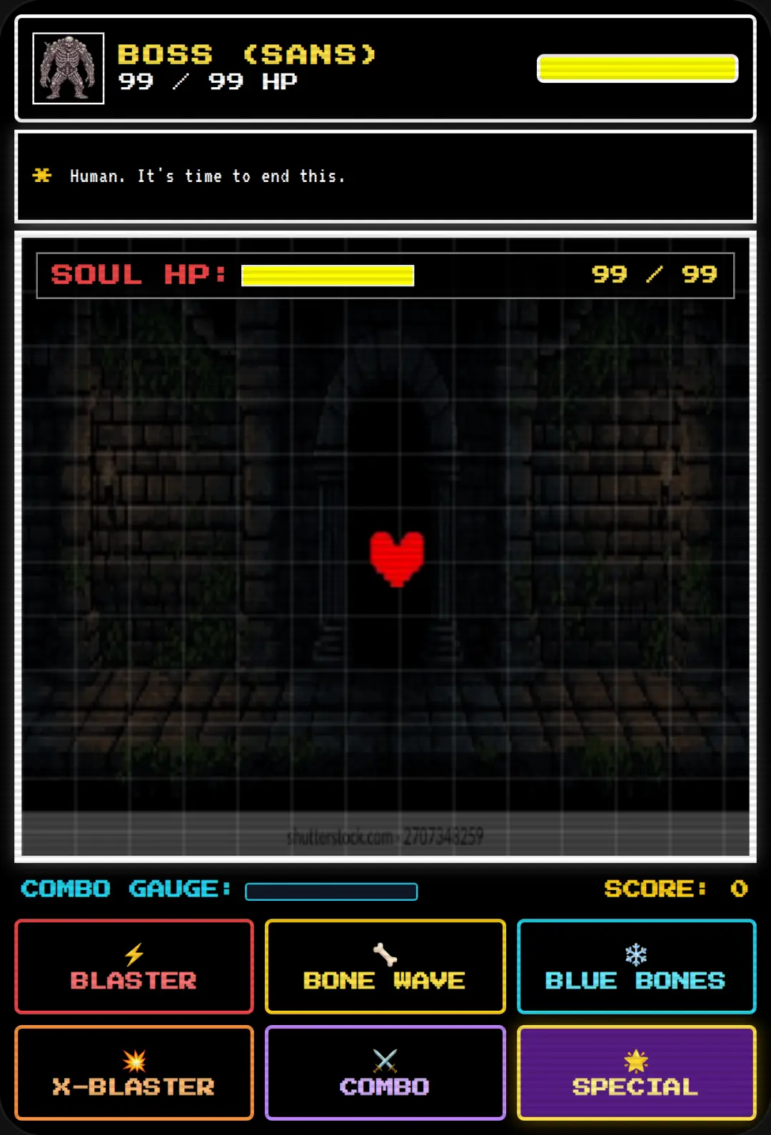 Undertale Boss Battle cover