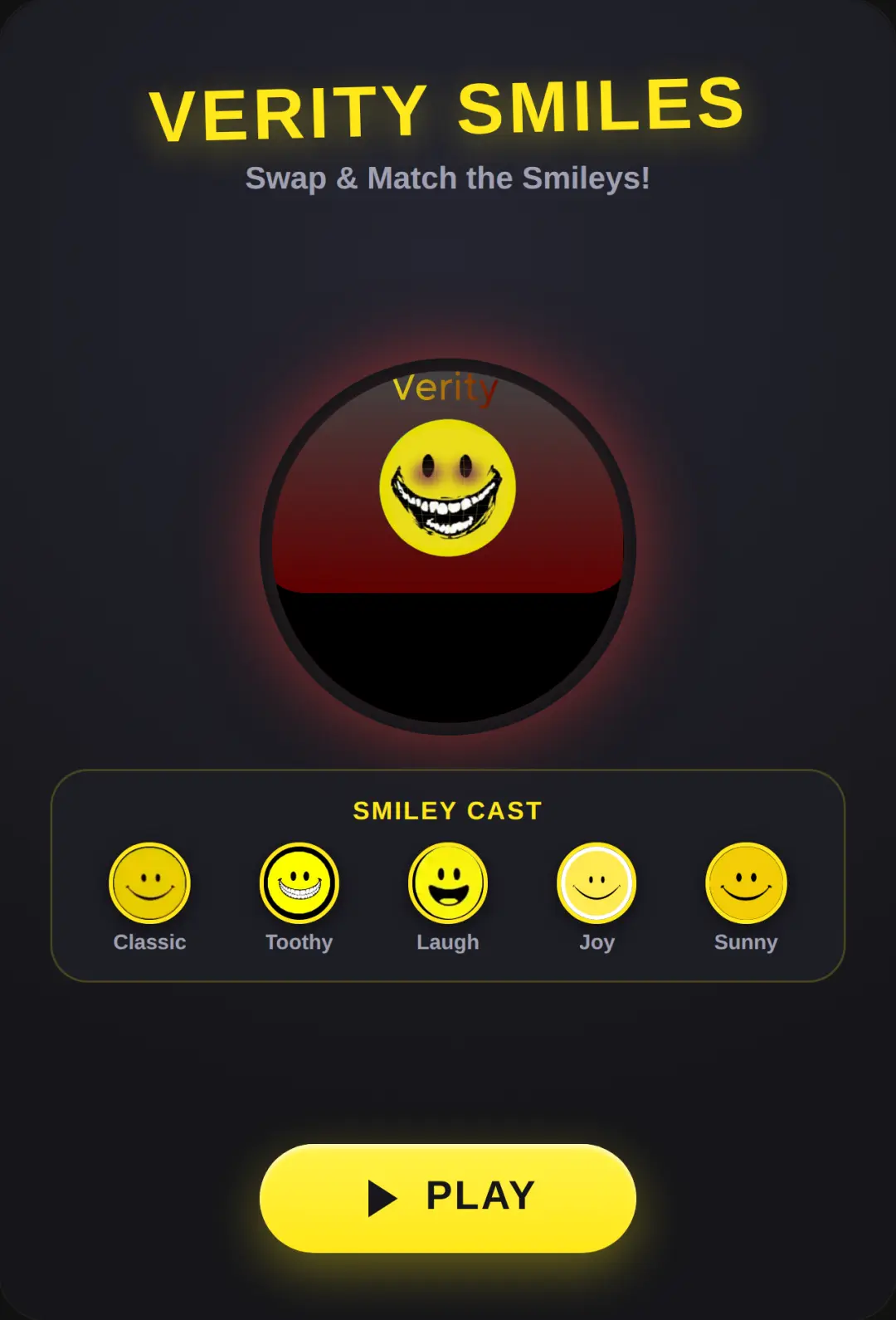 VERITY SMILES cover