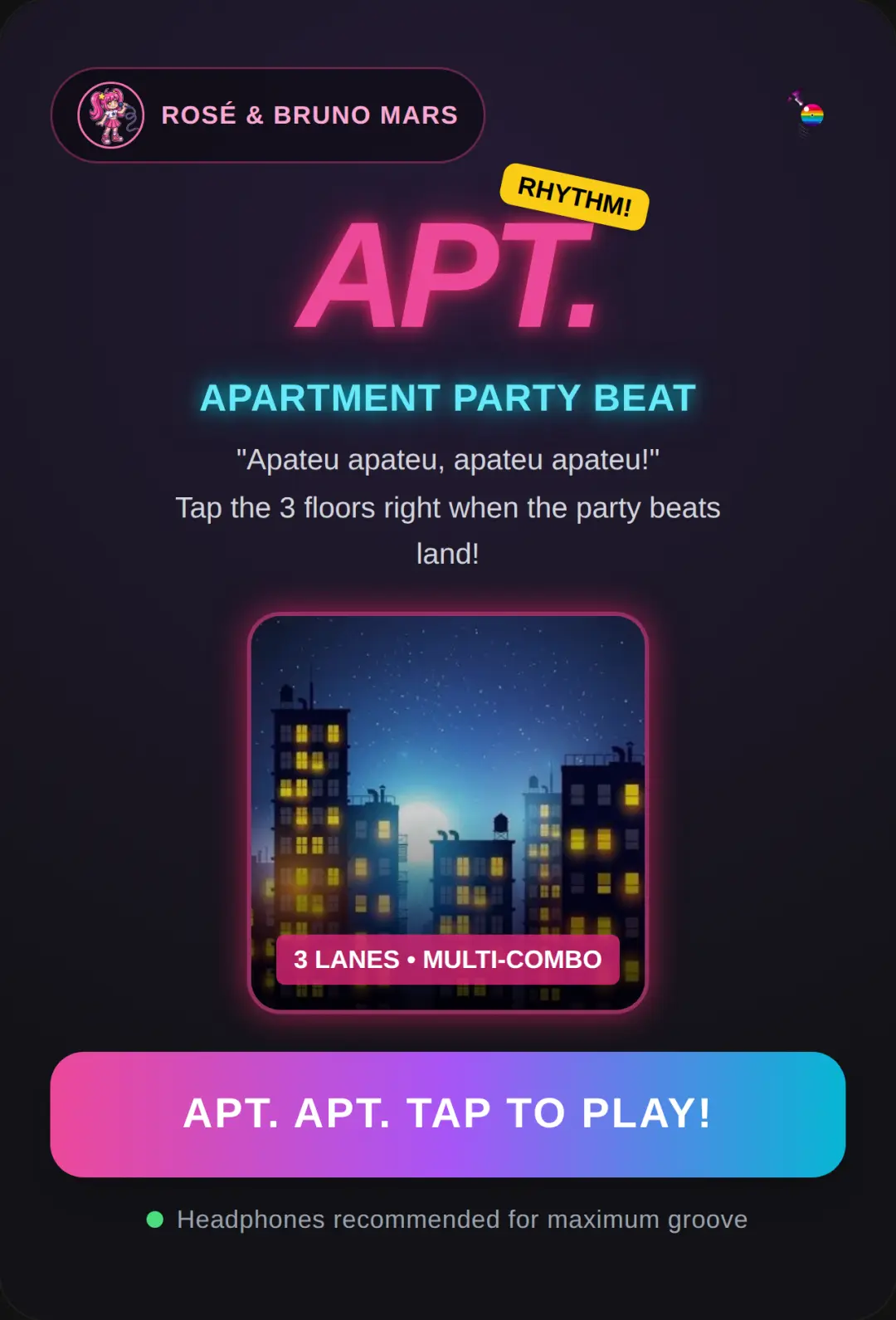 APT. Rhythm Party cover