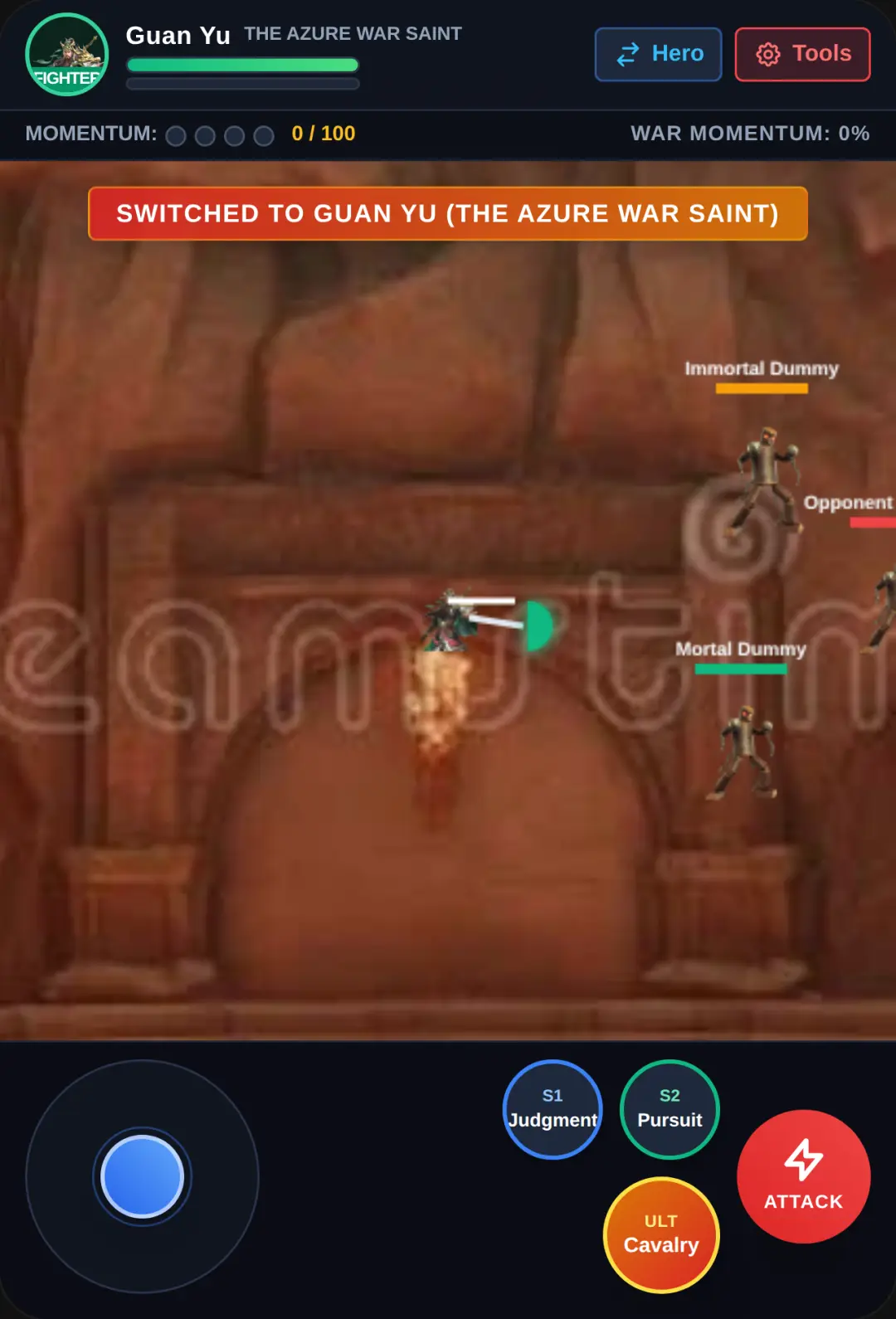 Demon Scale Arena — Hero Testing Lab cover