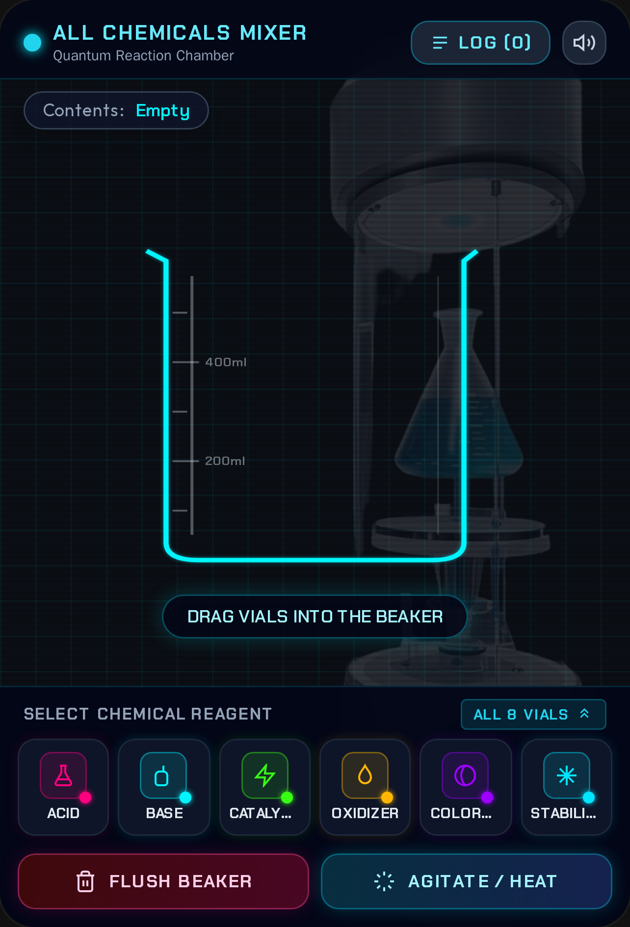 Neon Chemical Mixer cover