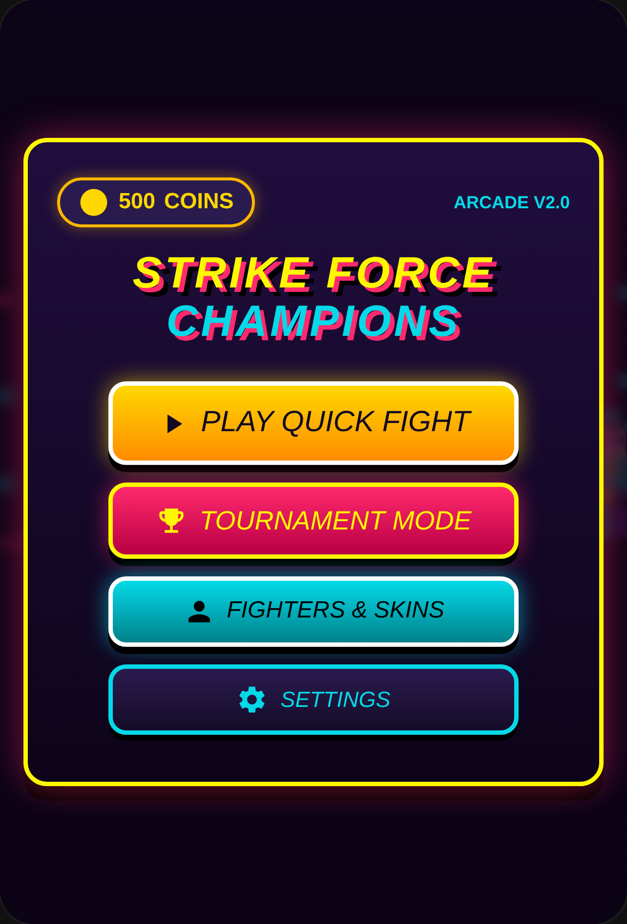 Arcade Brawler: Strike Force cover