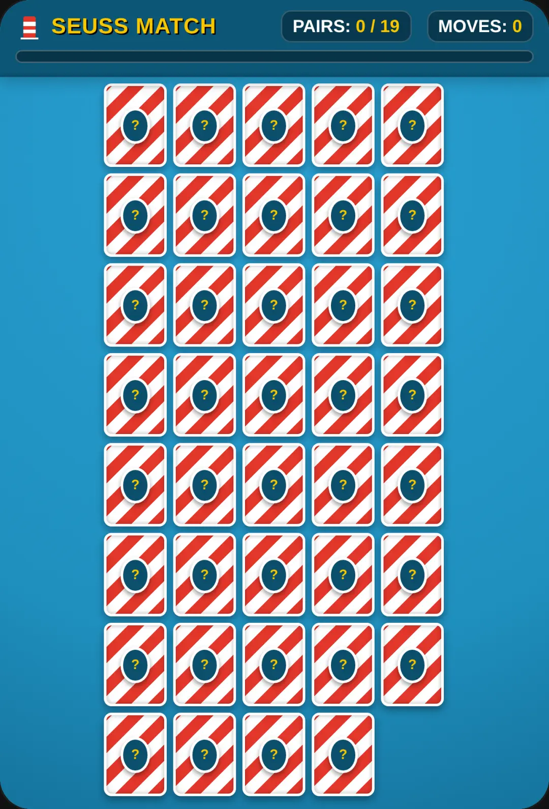 Dr. Seuss Card Match cover
