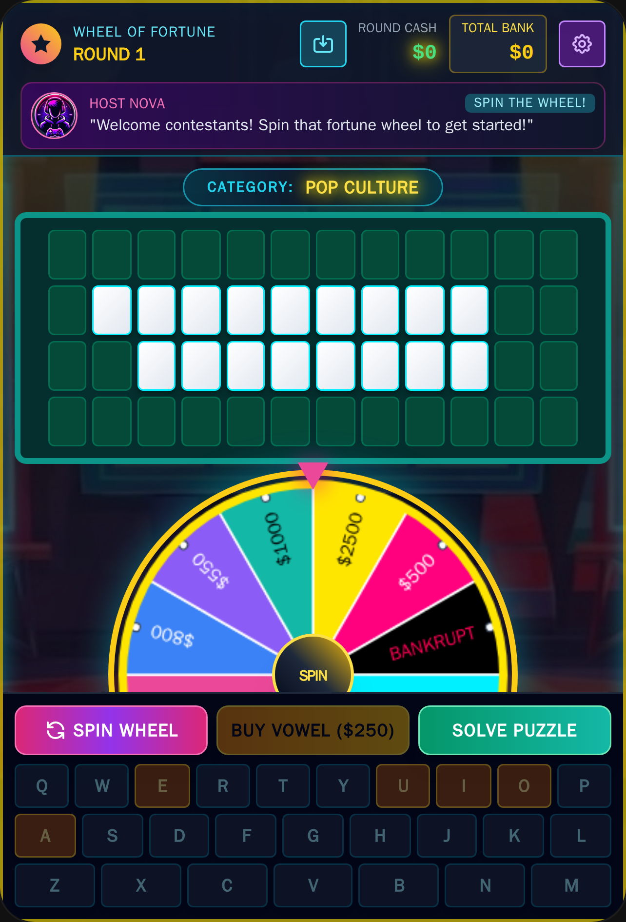 Wheel of Fortune AI cover