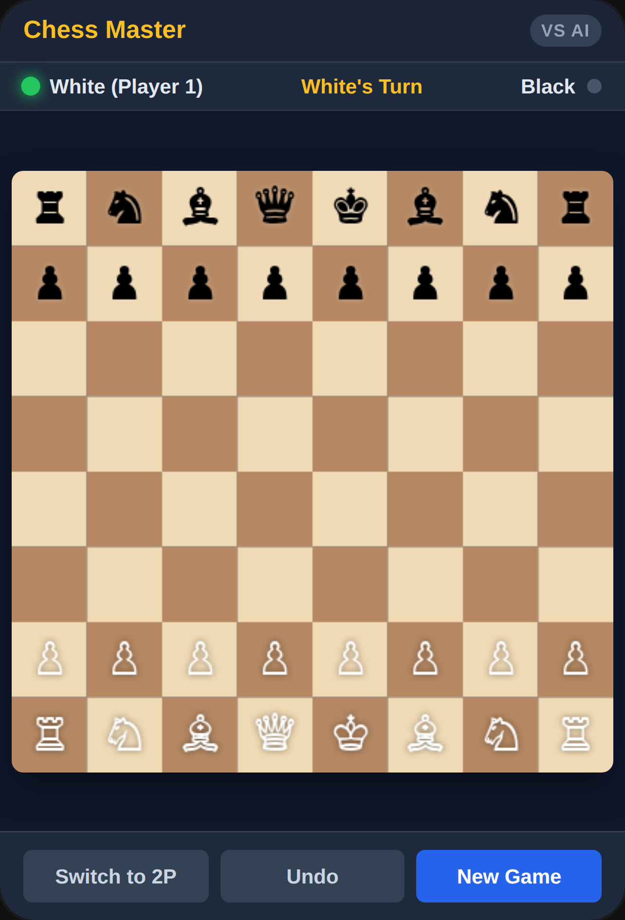 Chess Master - AI & 2 Player cover