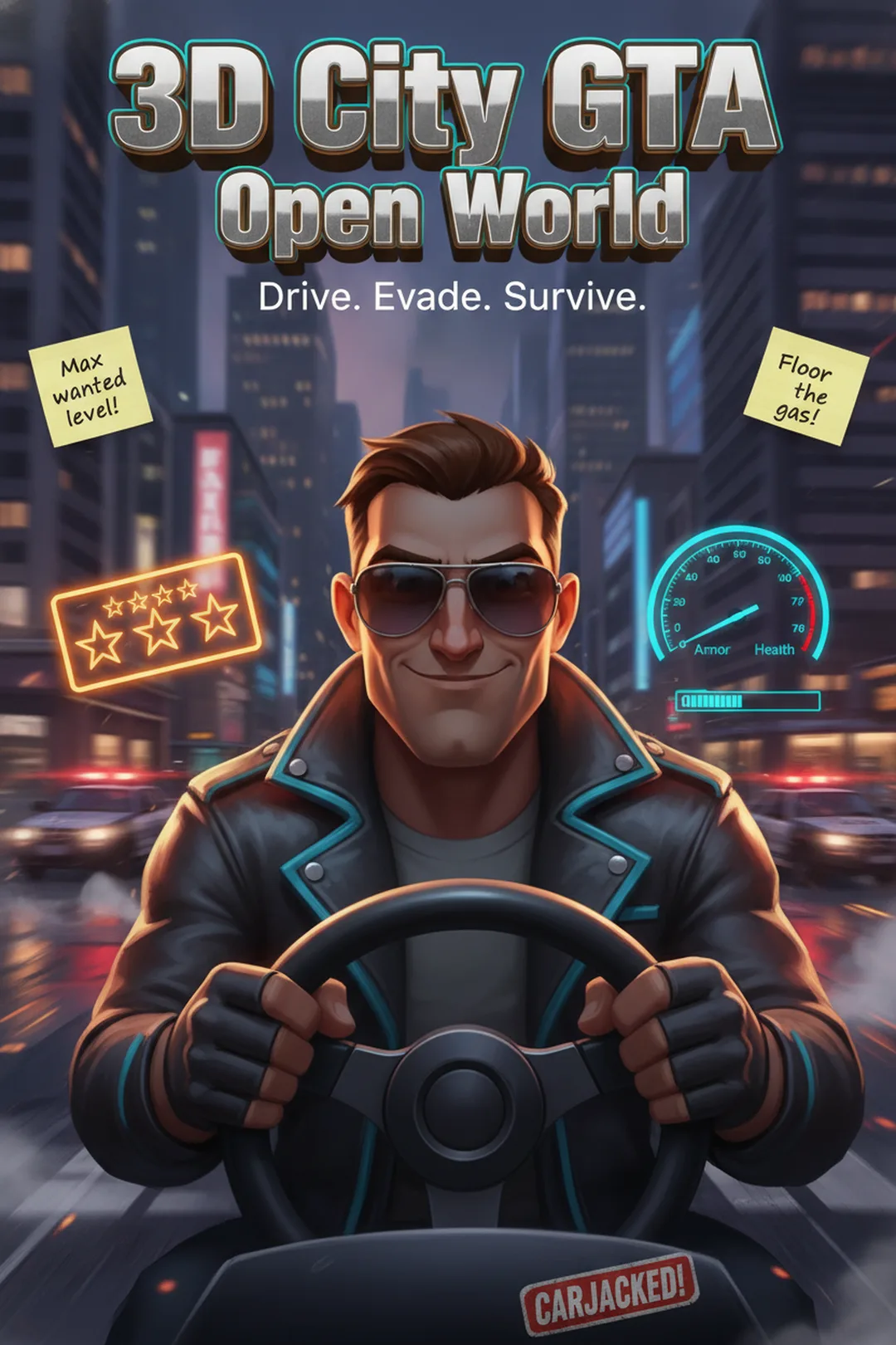 3D City GTA Open World cover