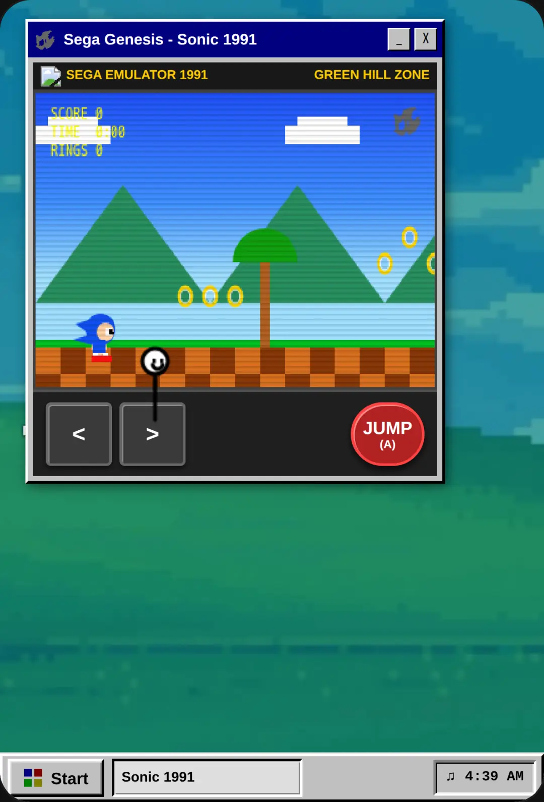 RetroOS - Sega & Stickman Desktop cover