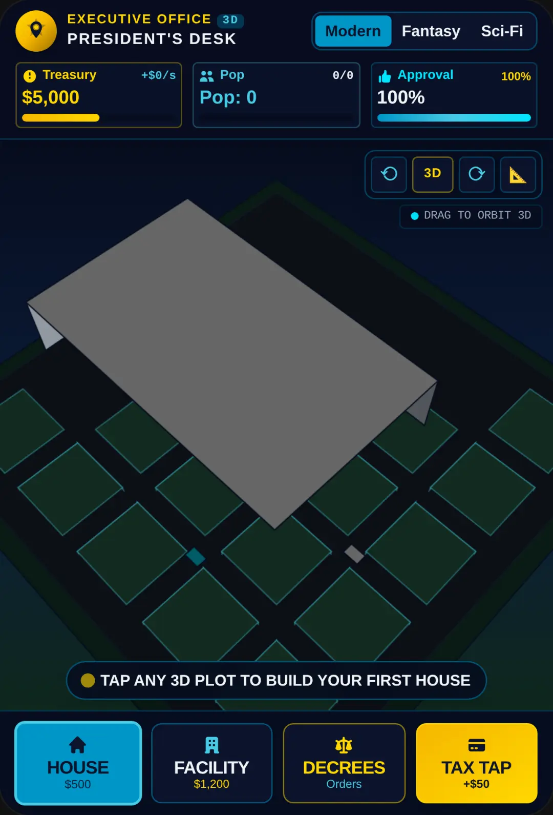 Presidential City Builder 3D cover