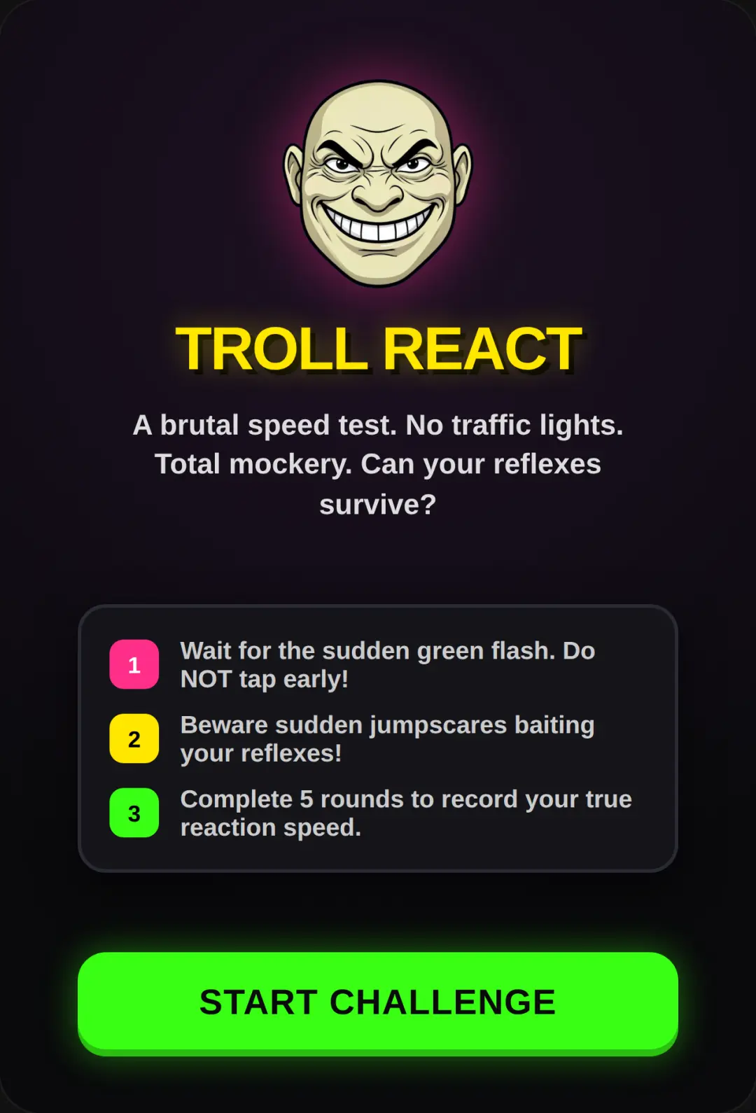 TROLL REACT cover