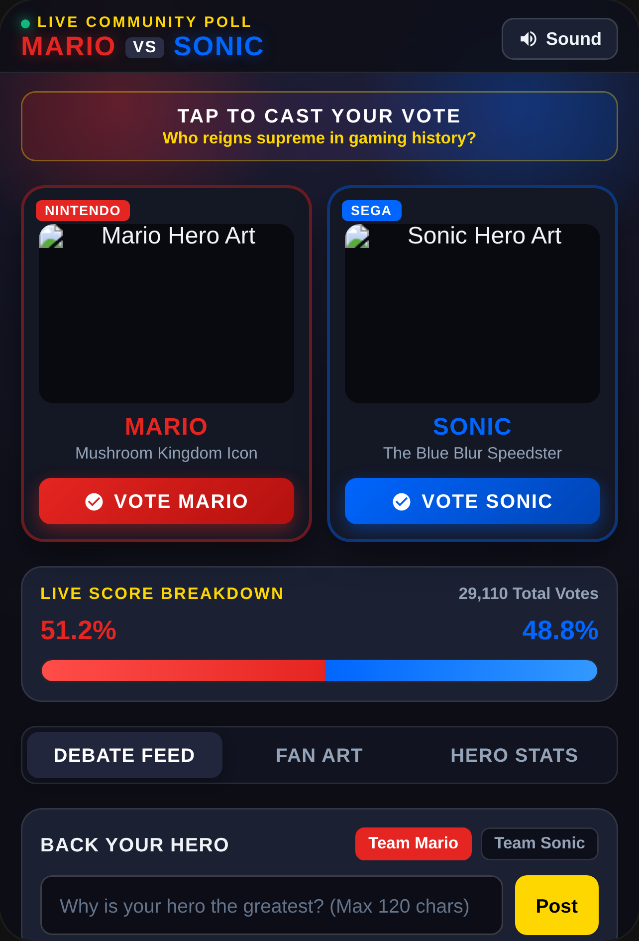 Mario vs Sonic: The Ultimate Battle Arena cover
