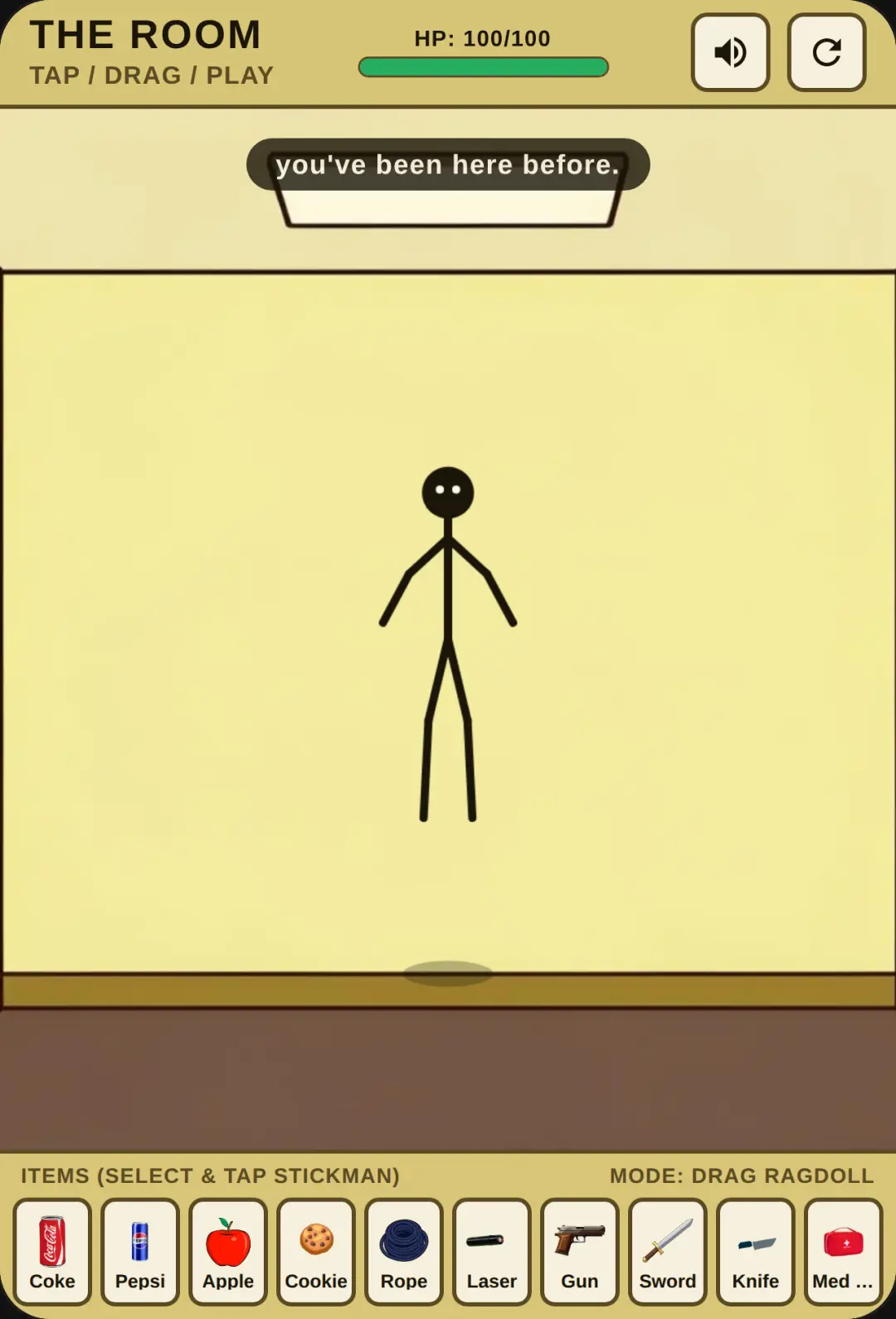THE ROOM - Backrooms Stickman cover