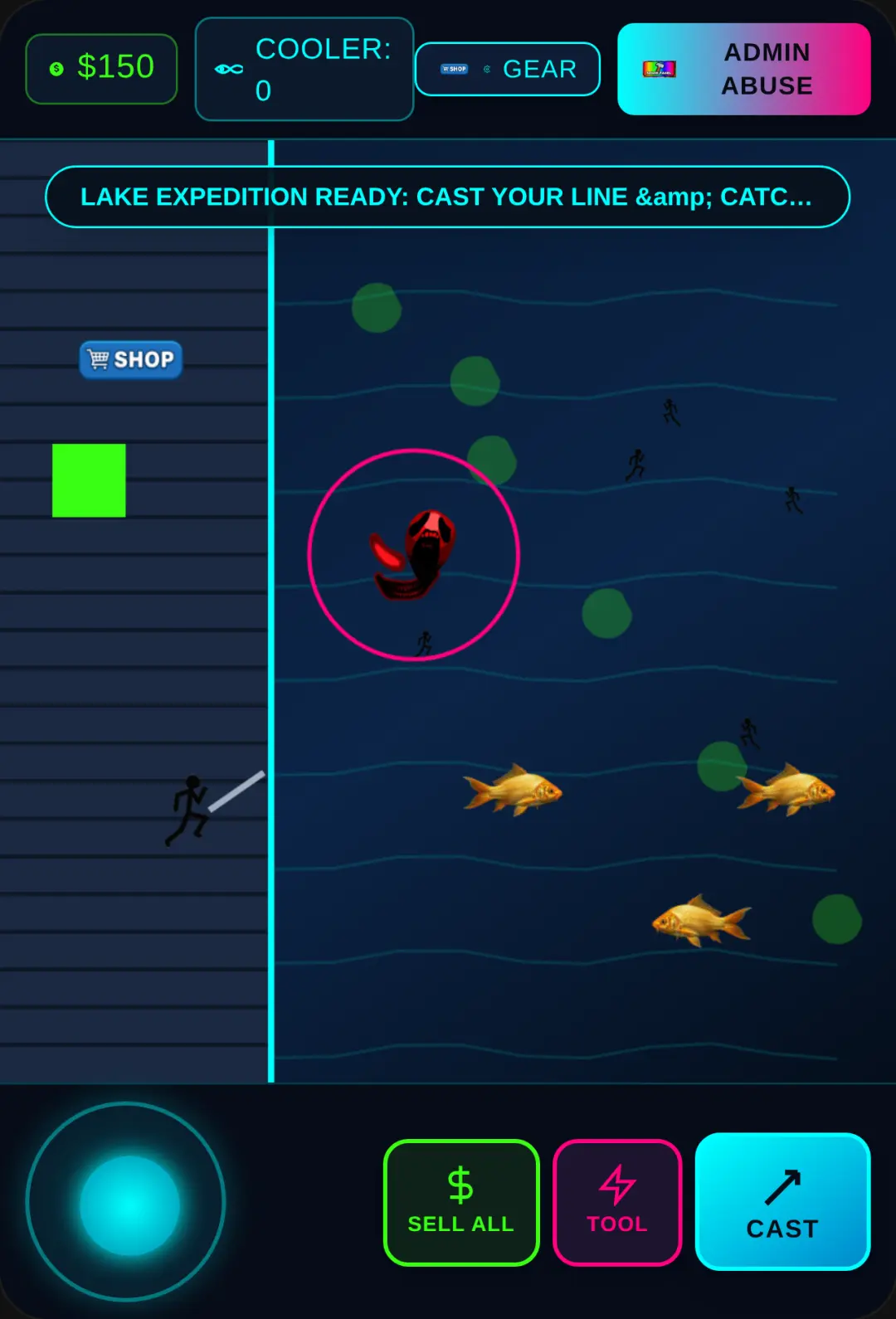 Lake Fishing: Gear & Admin Abuse cover