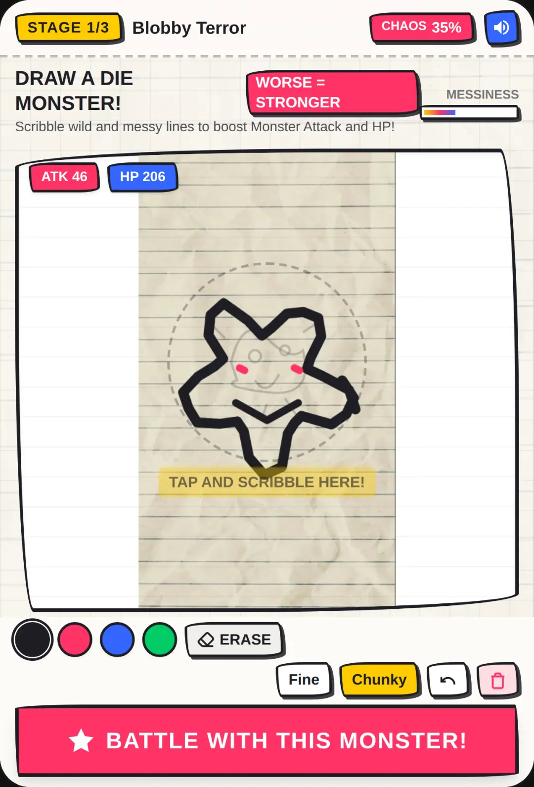 Draw a Die Monster cover