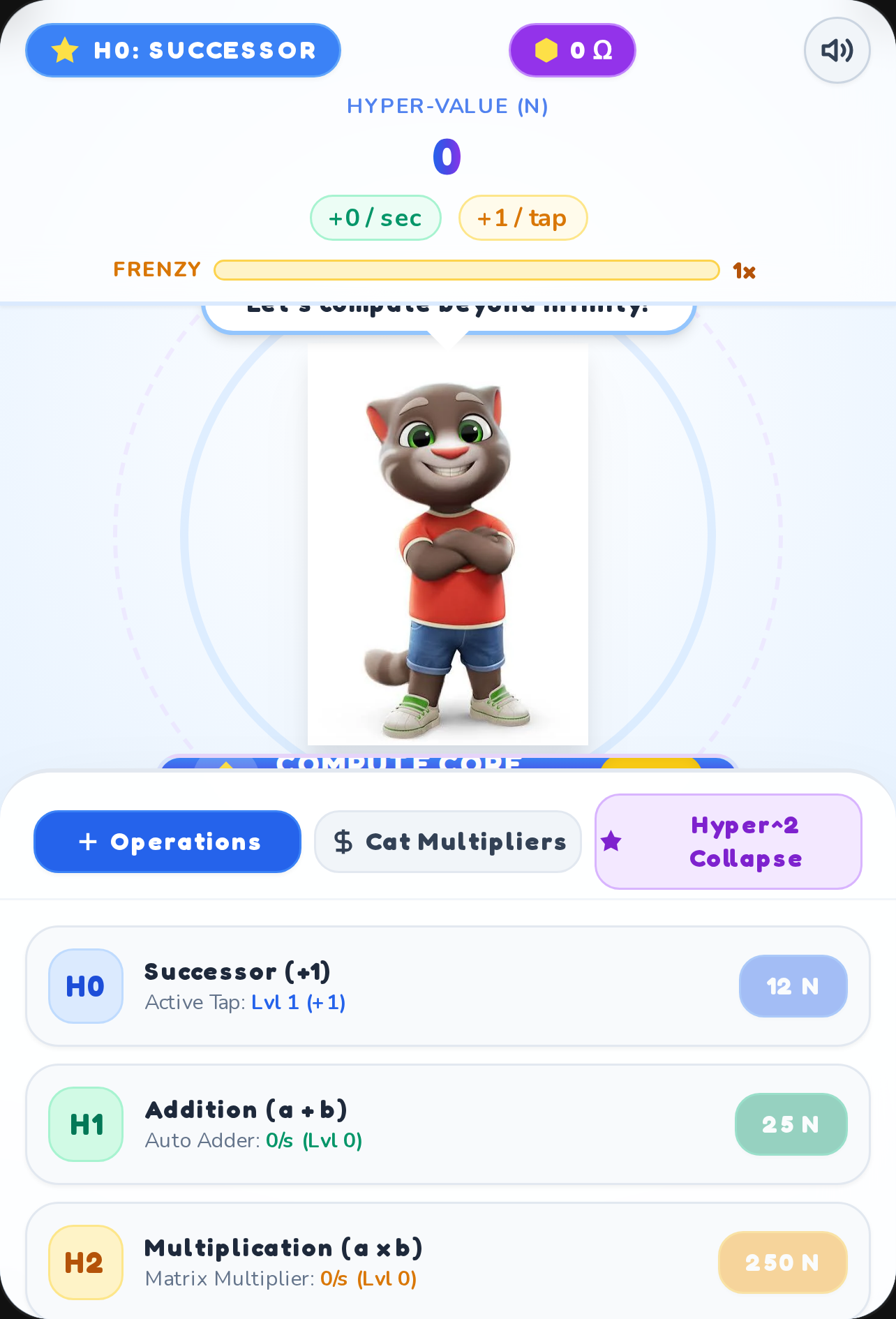 Hyperoperations^2 - Talking Tom Math cover