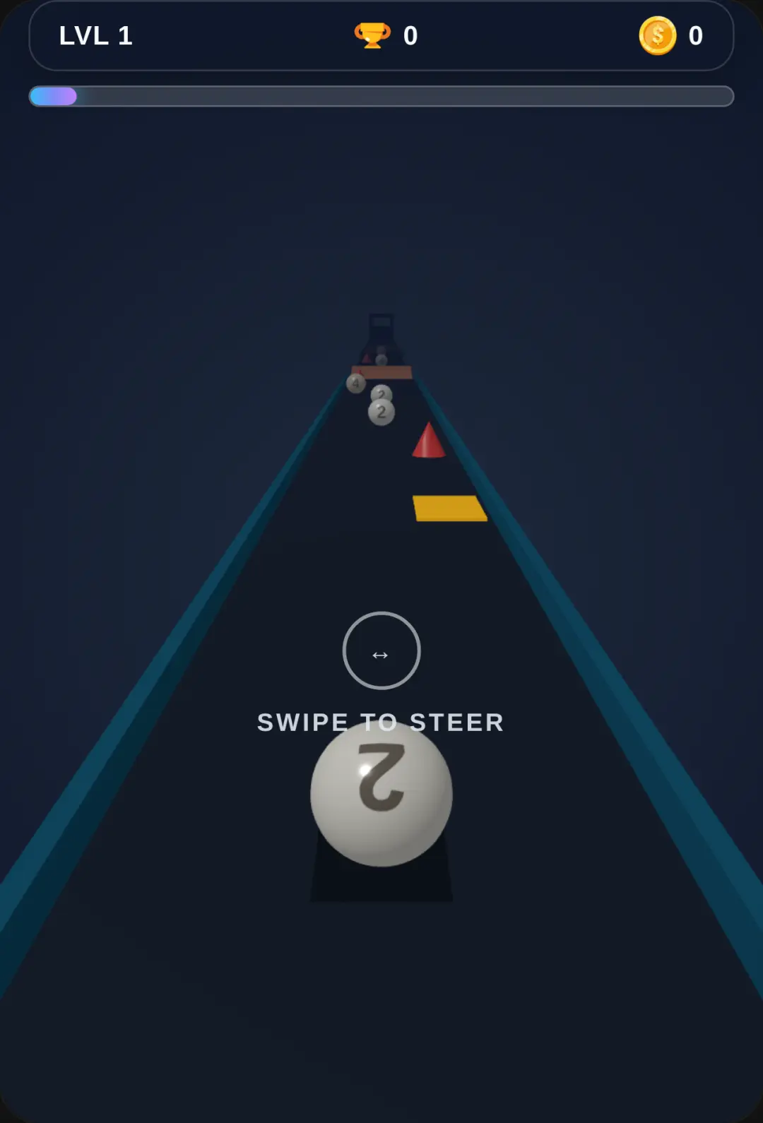 2048 Ball Run 3D cover