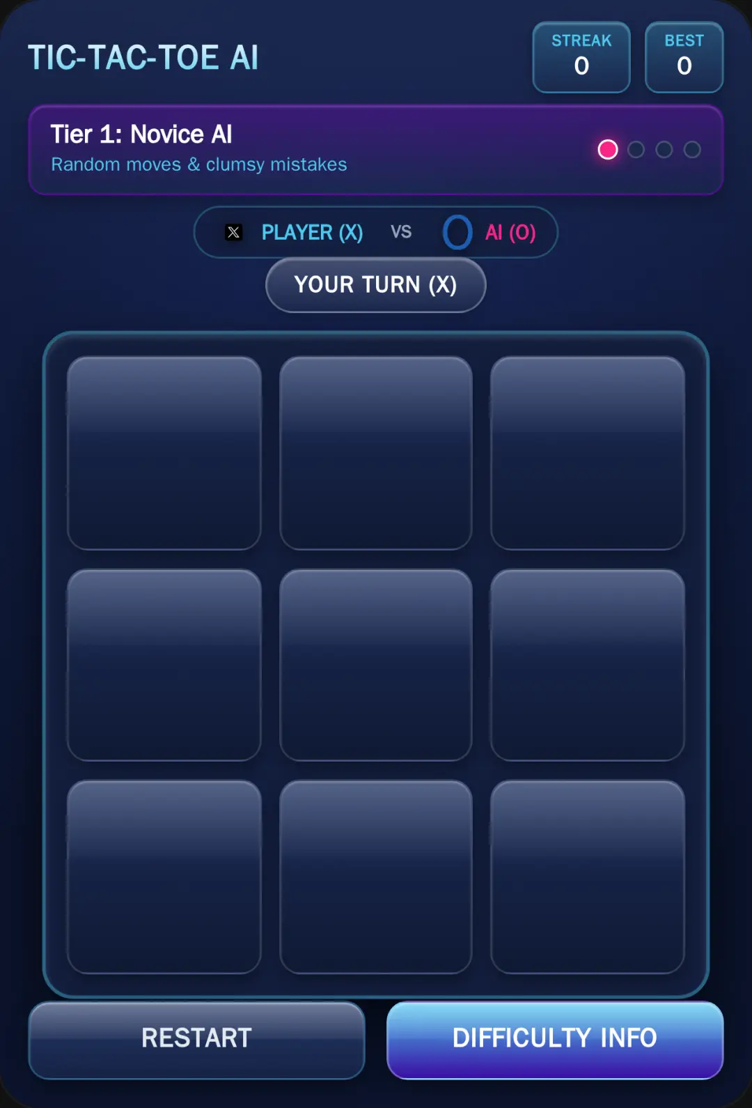 Evolving AI Tic-Tac-Toe cover
