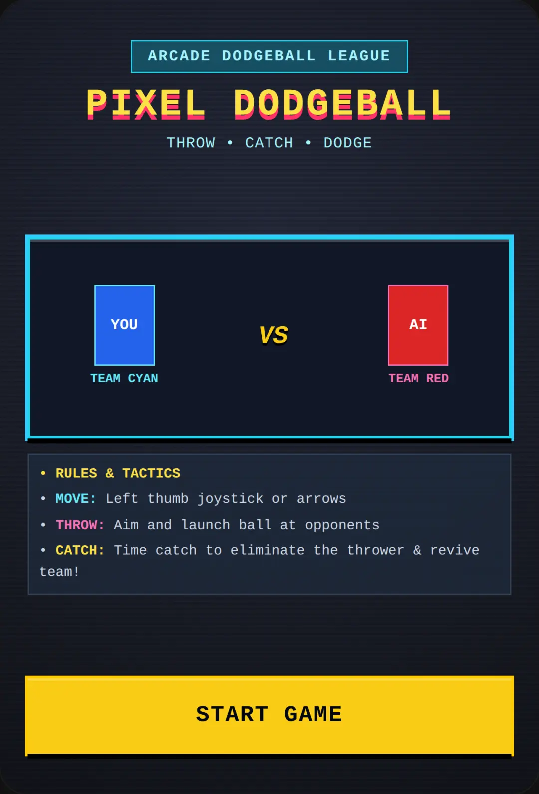 Pixel Dodgeball cover