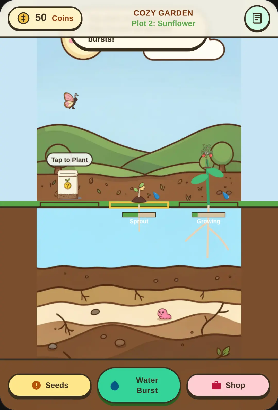 Grow a Garden — Storybook Cross-Section cover