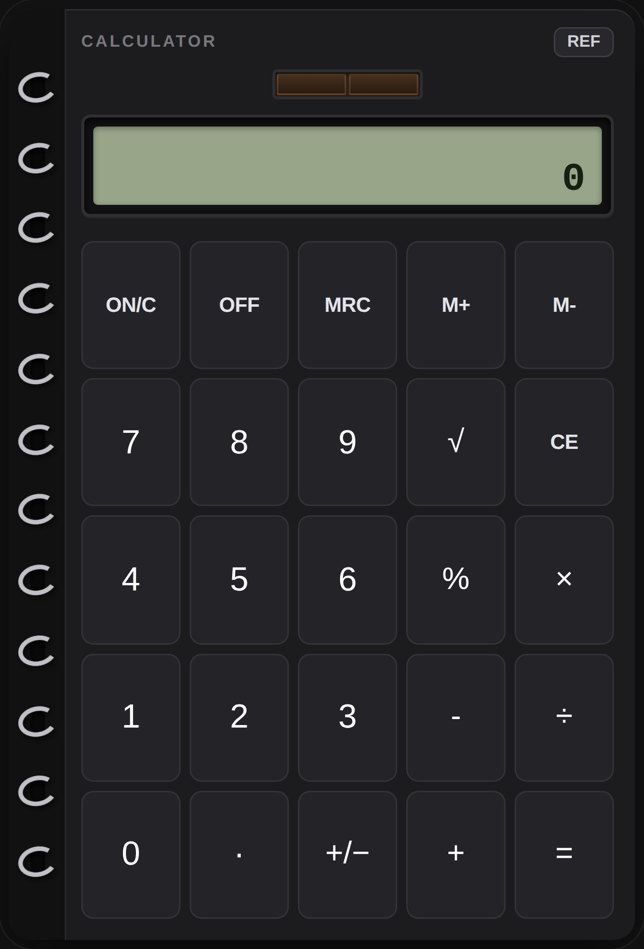 Notebook Calculator cover