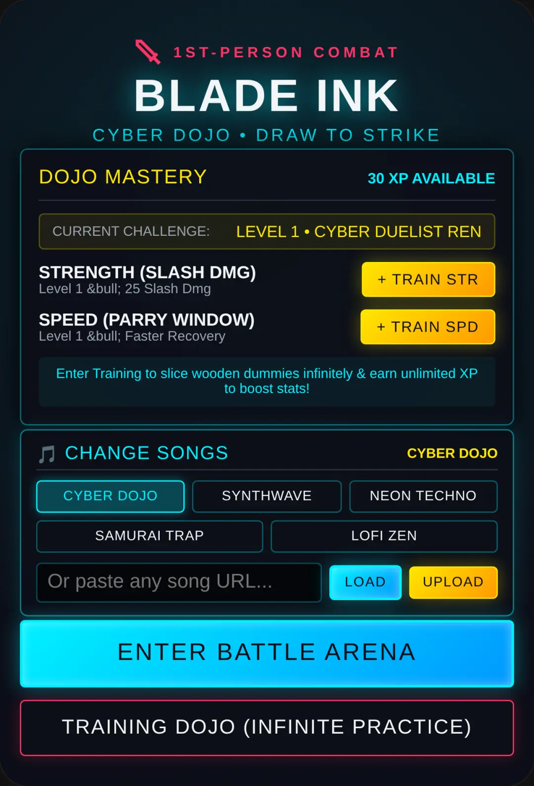 BLADE INK: CYBER DOJO cover