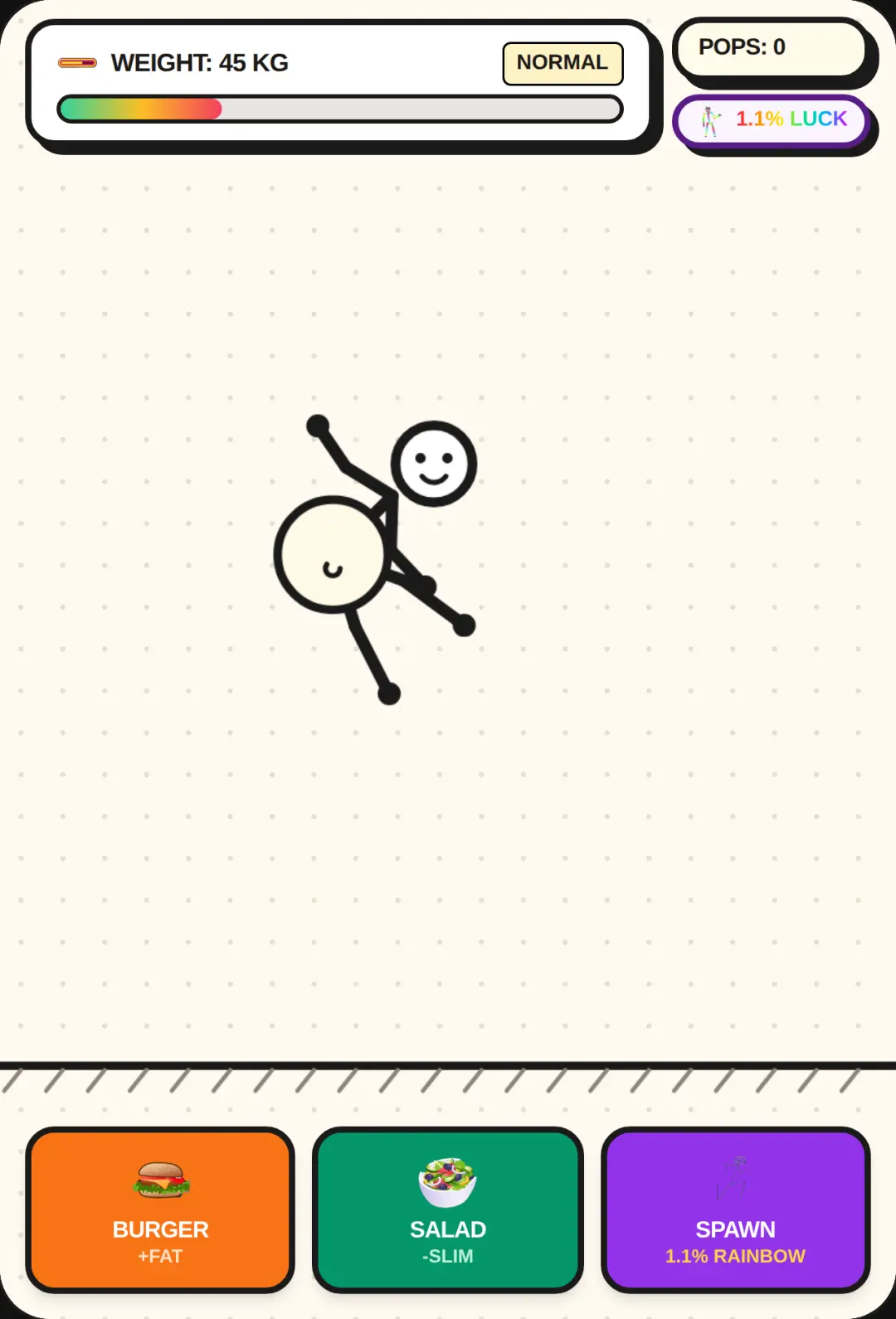 Chonky Stickman Ragdoll