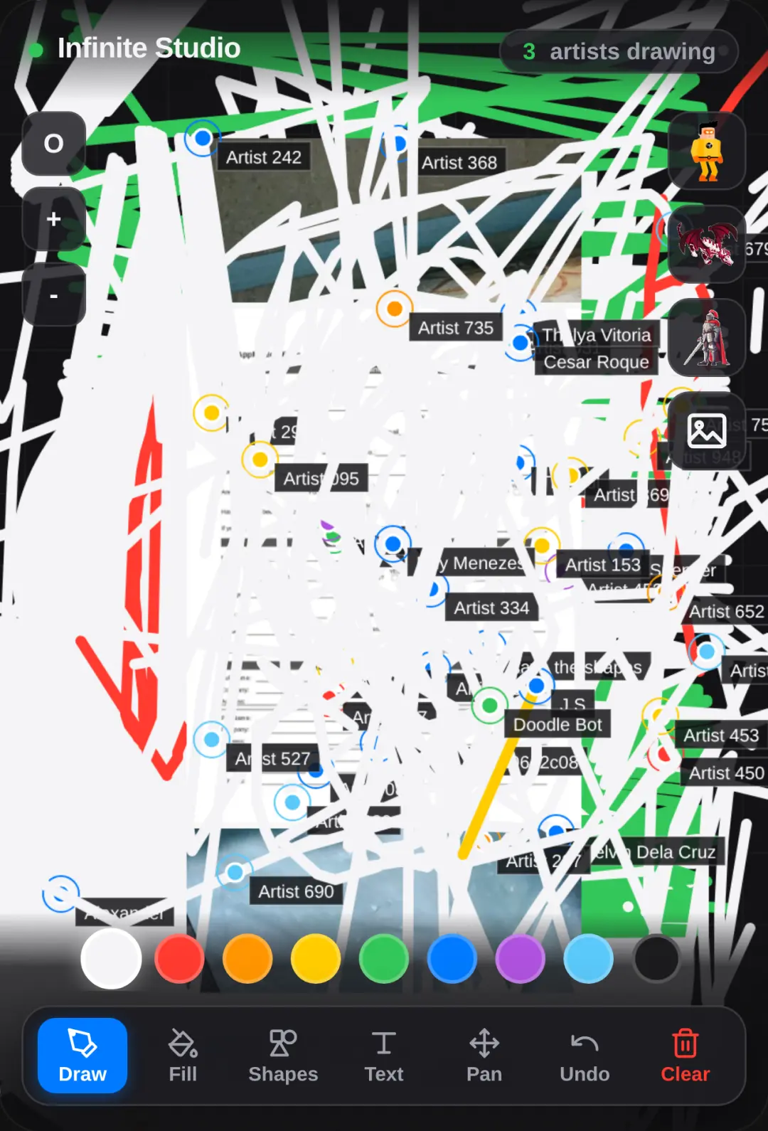 Infinite Collaborative Canvas cover