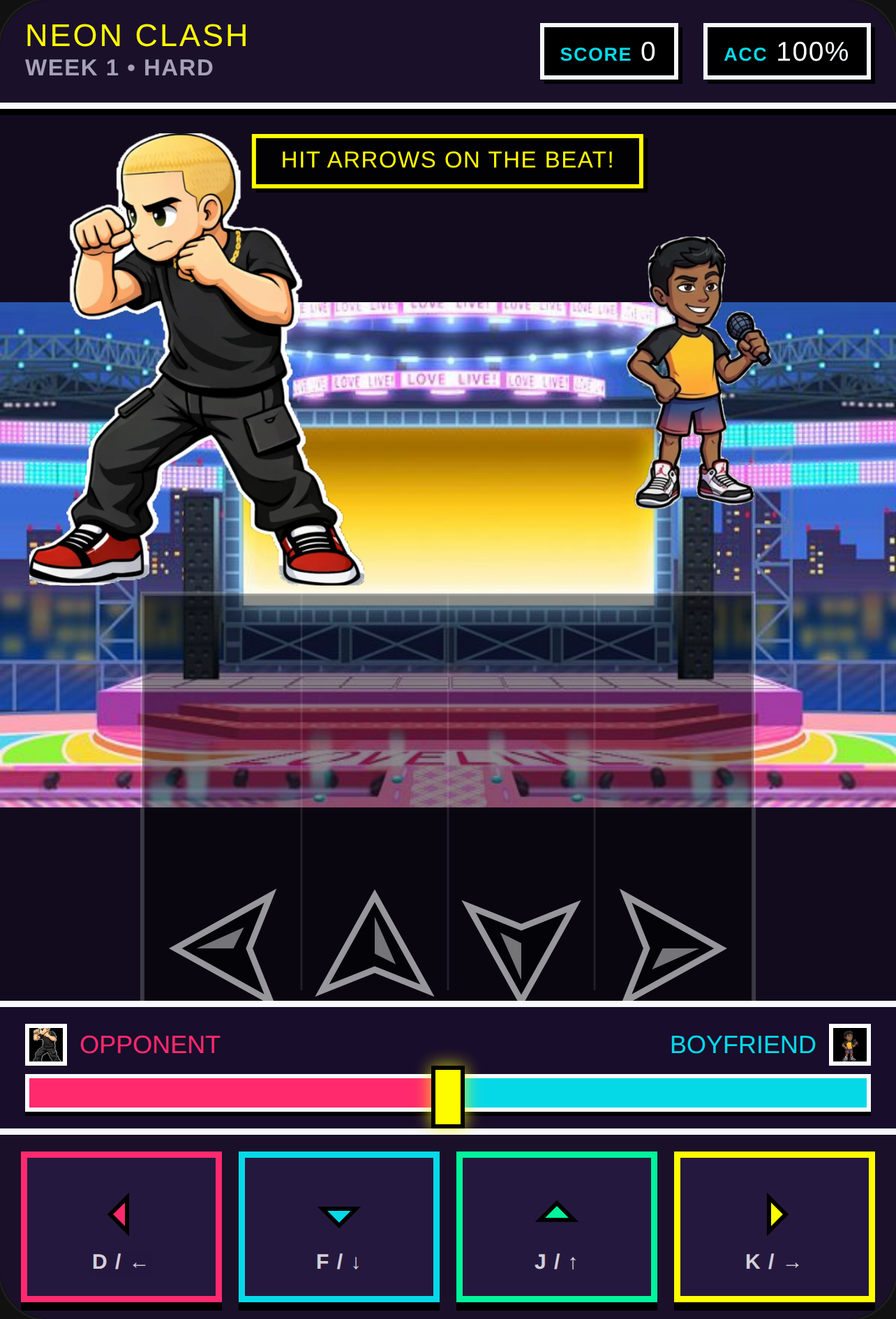 FNF Funkin Battle cover