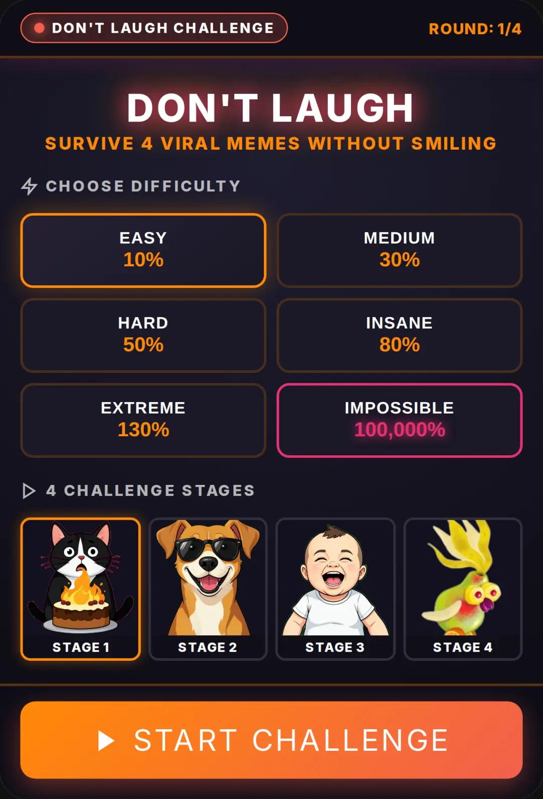 Don't Laugh Challenge cover