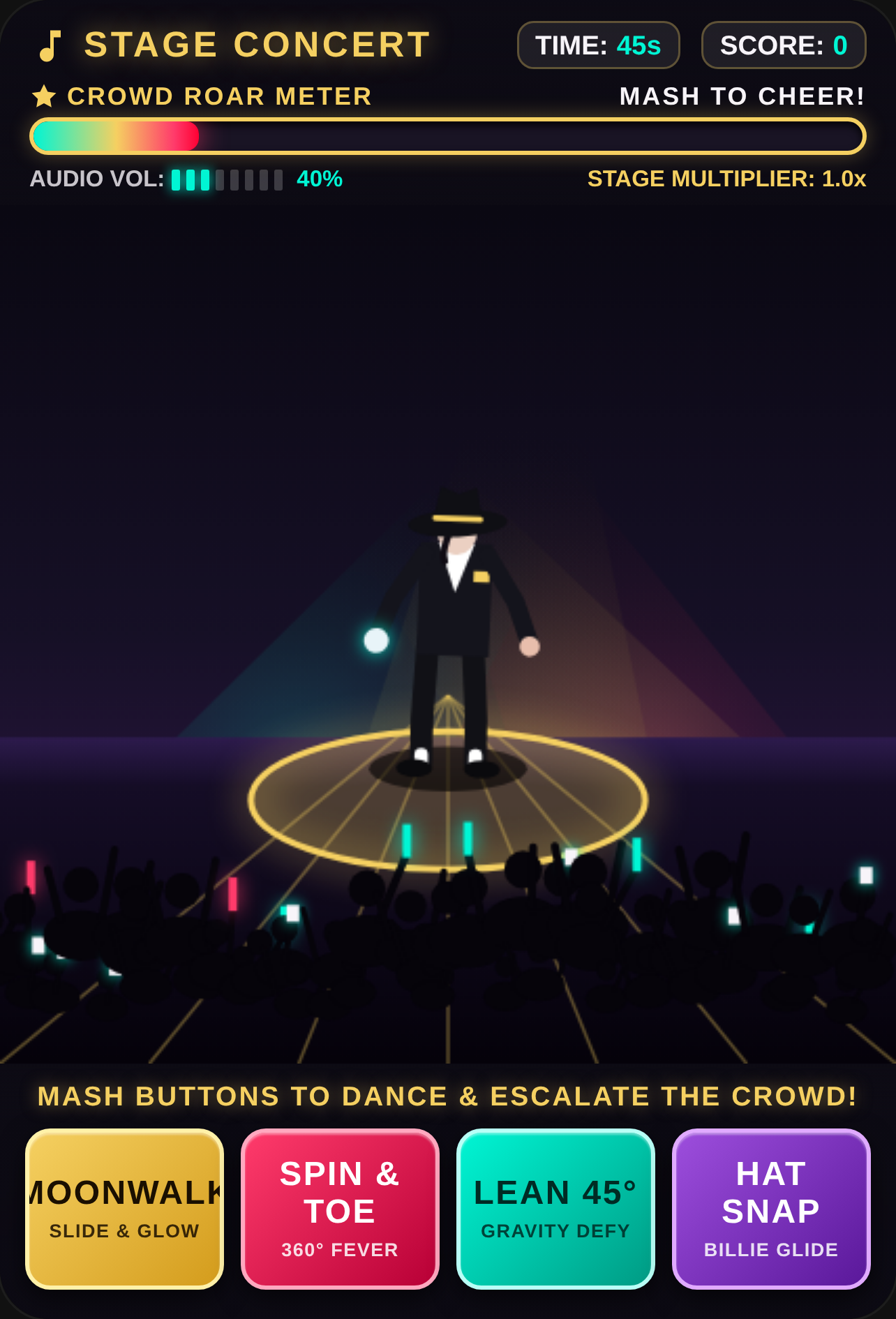A Michael Jackson game cover