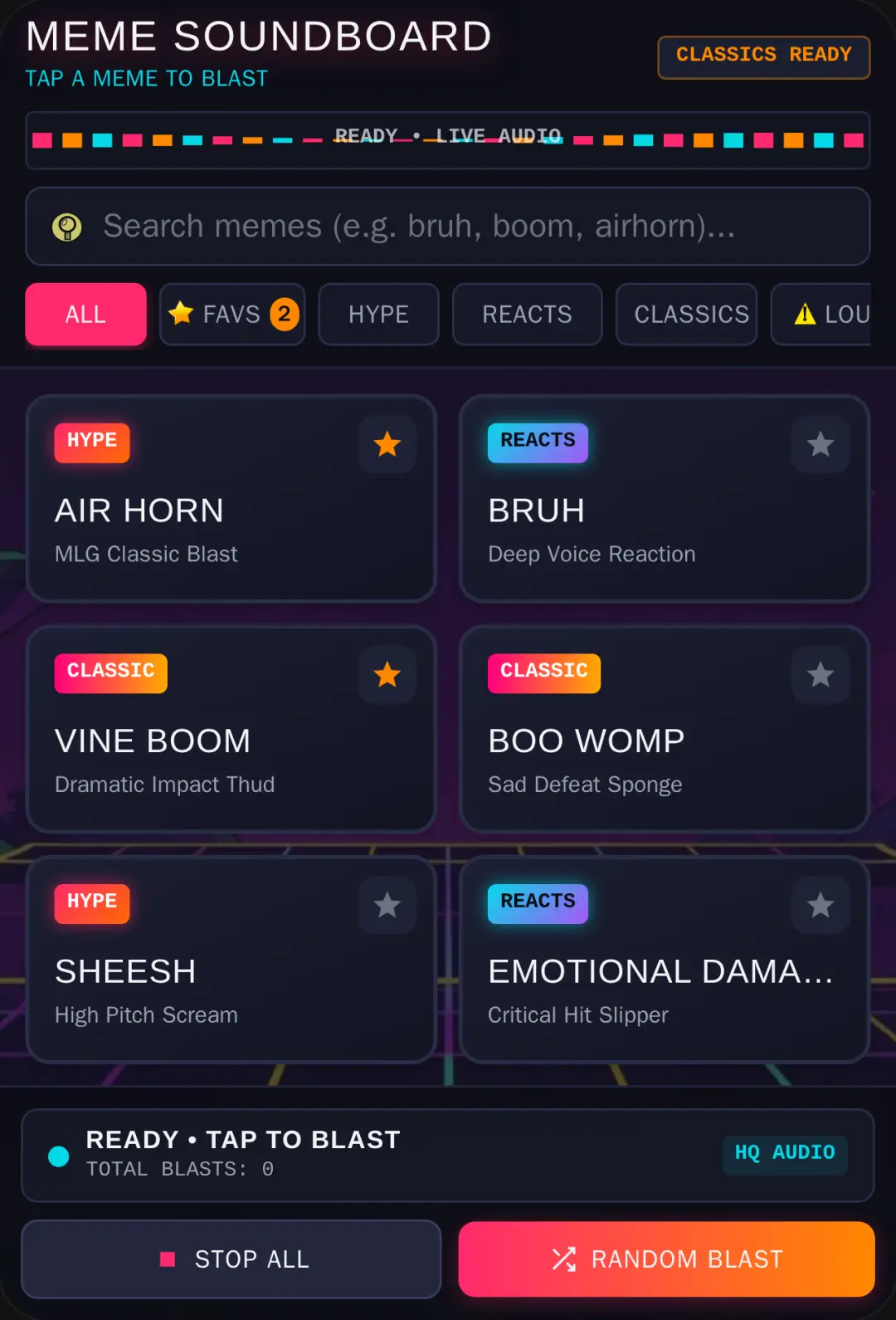 Meme Soundboard cover