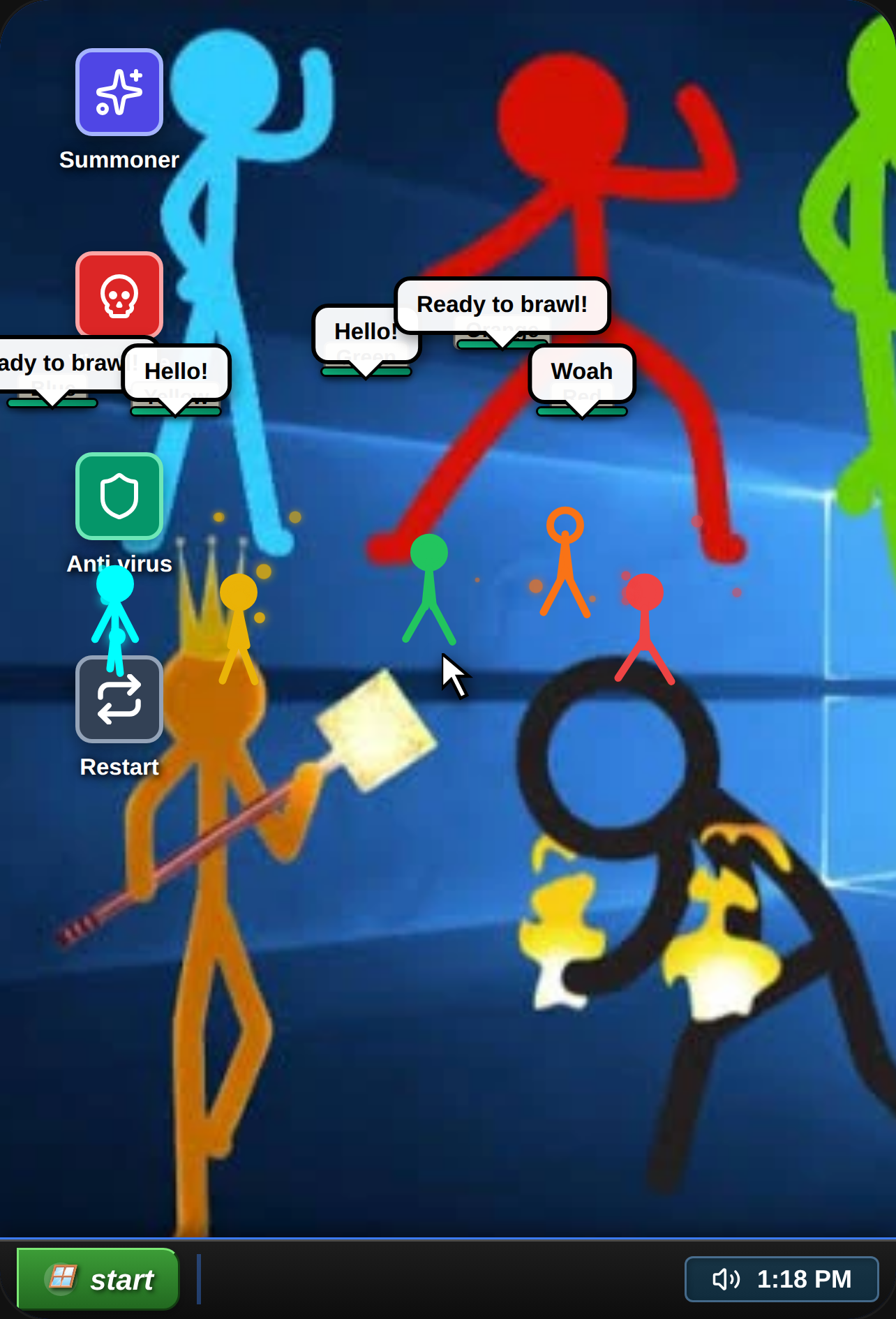 Alan Becker Stickman Windows Desktop cover