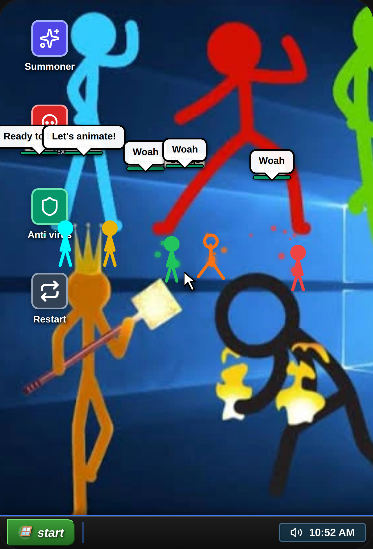 Alan Becker Stickman Windows Desktop cover