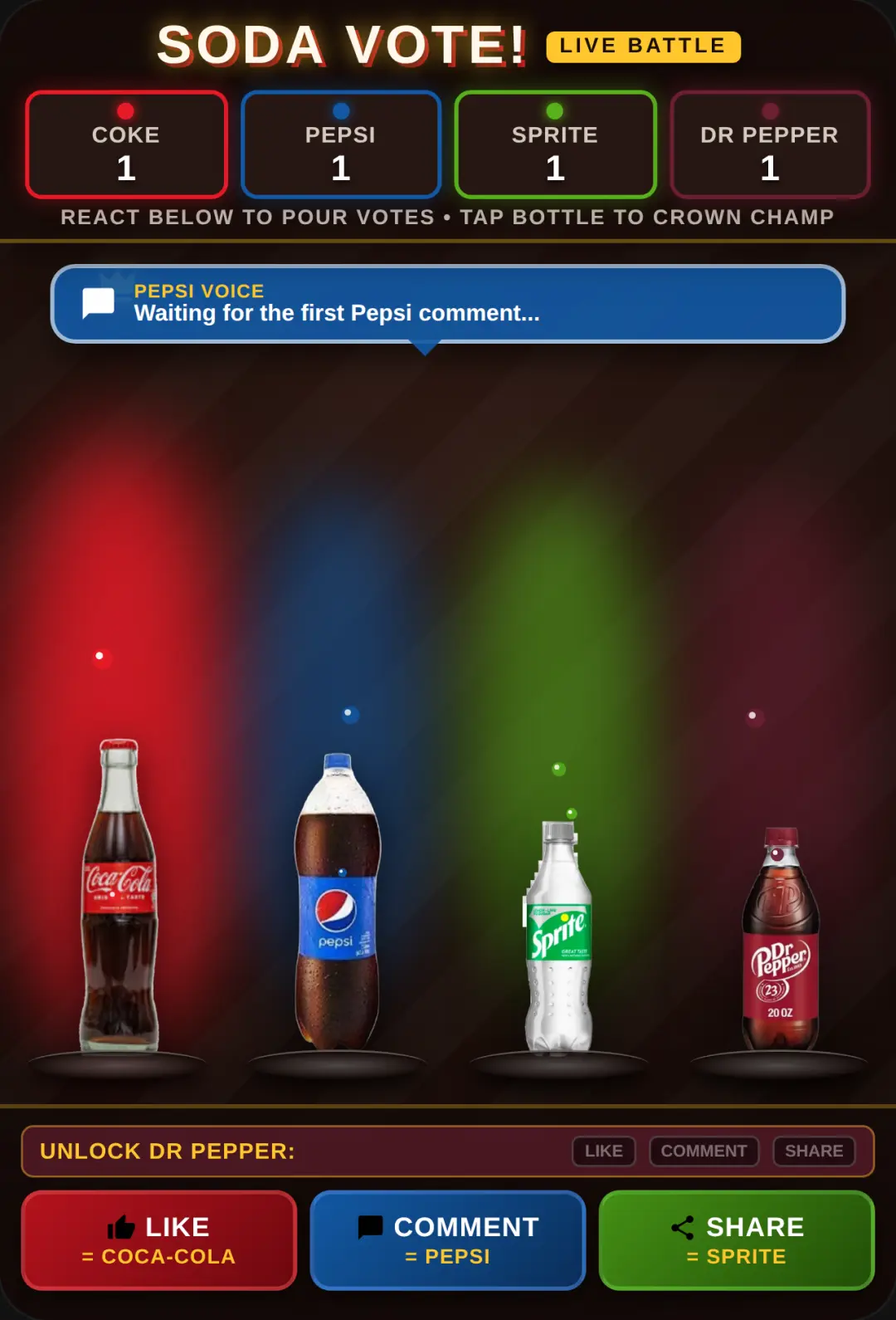 SODA VOTE! cover