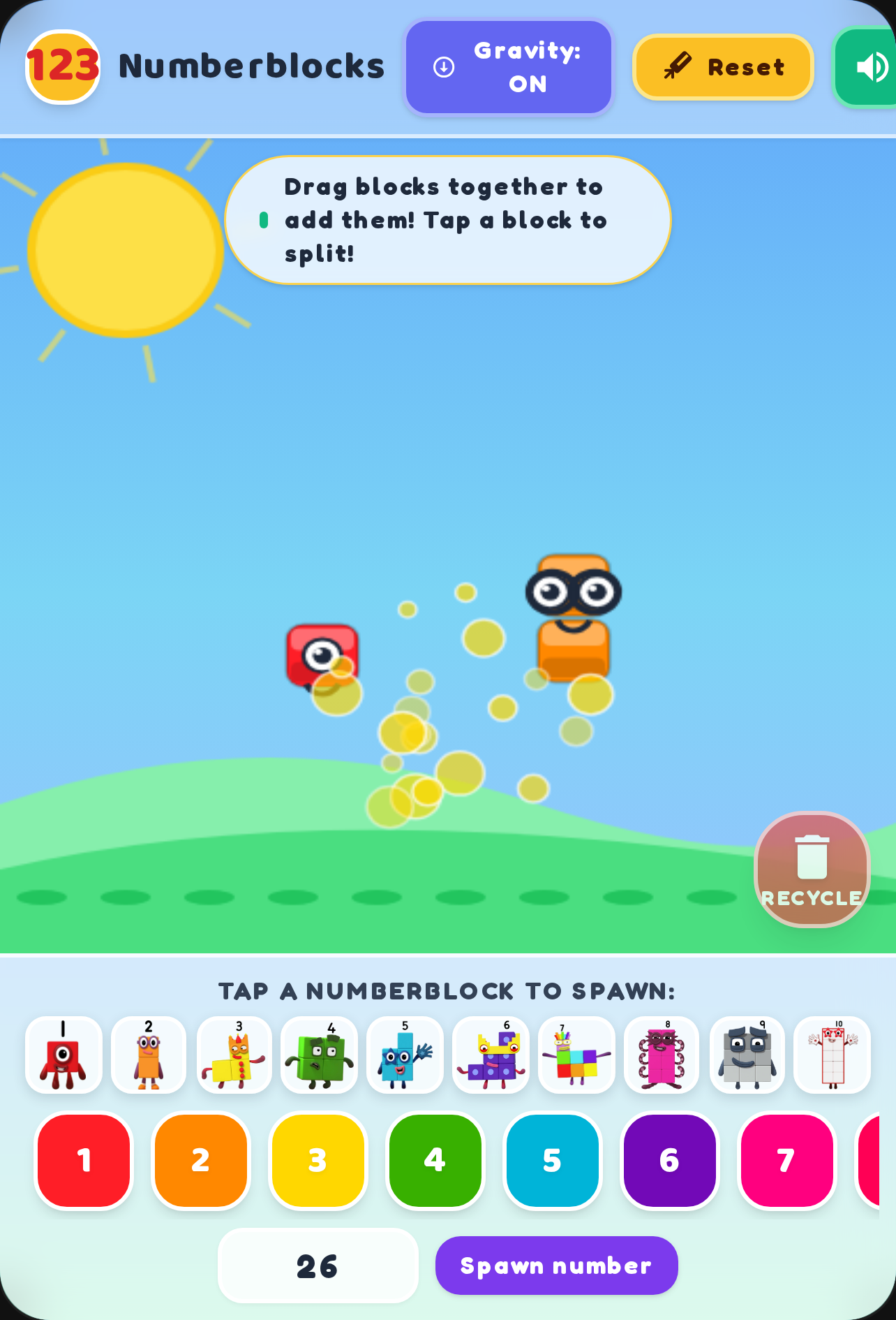 Numberblocks Sandbox cover