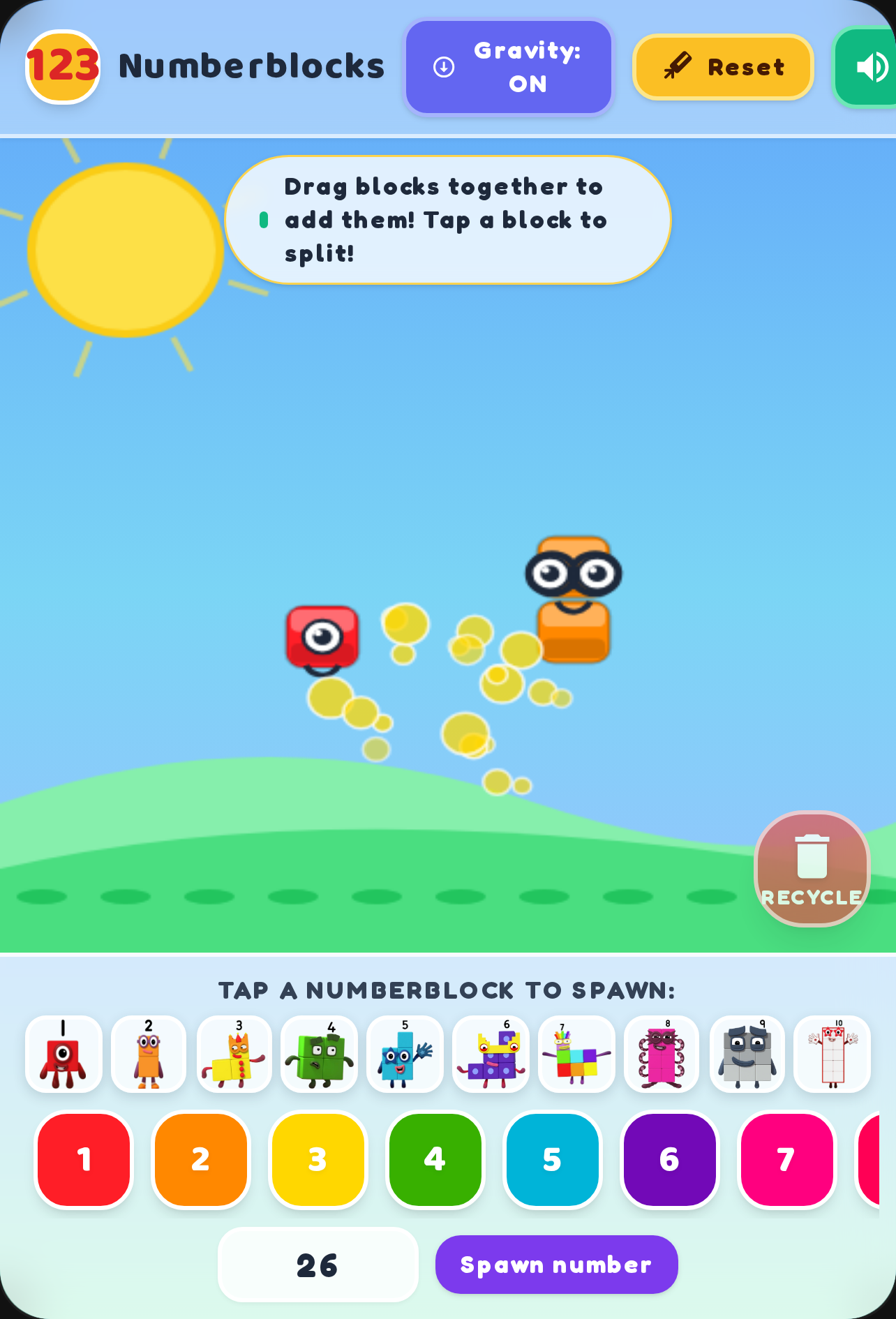 Numberblocks Sandbox cover