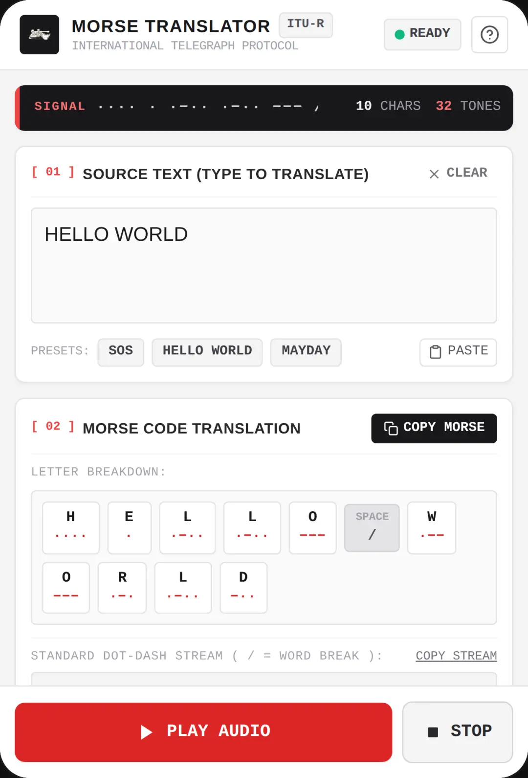 Morse Code Translator cover