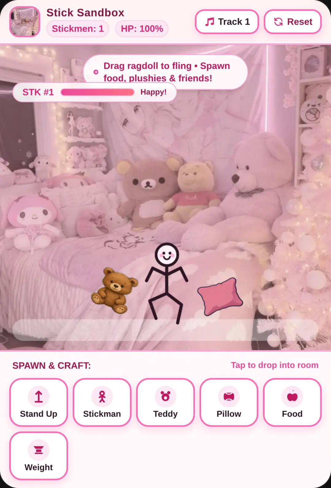 Stick Man Kawaii Sandbox🫥 cover