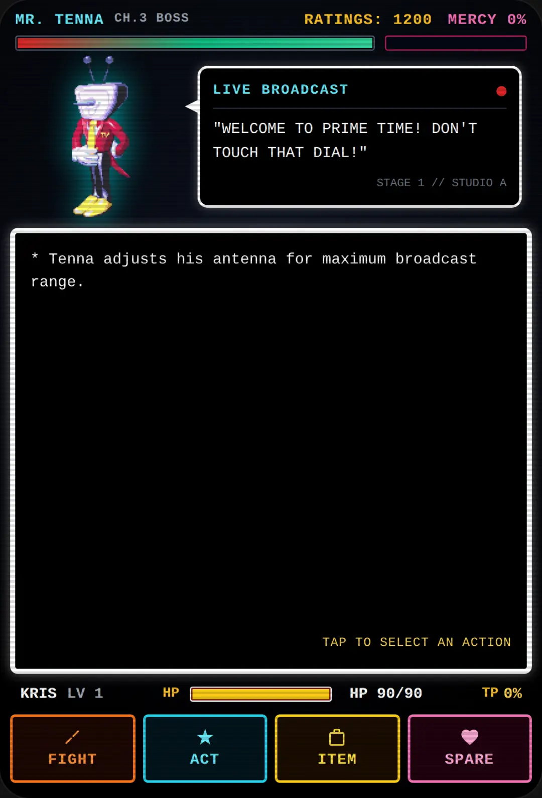 Tenna Boss Fight - Deltarune cover