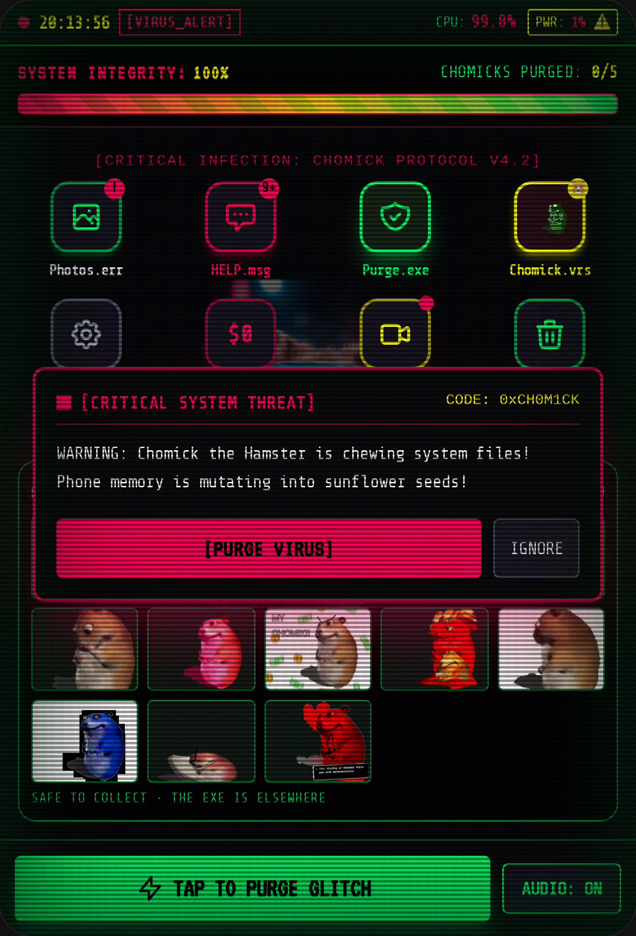 Find the Chomicks - Toy Phone Mini-Game cover