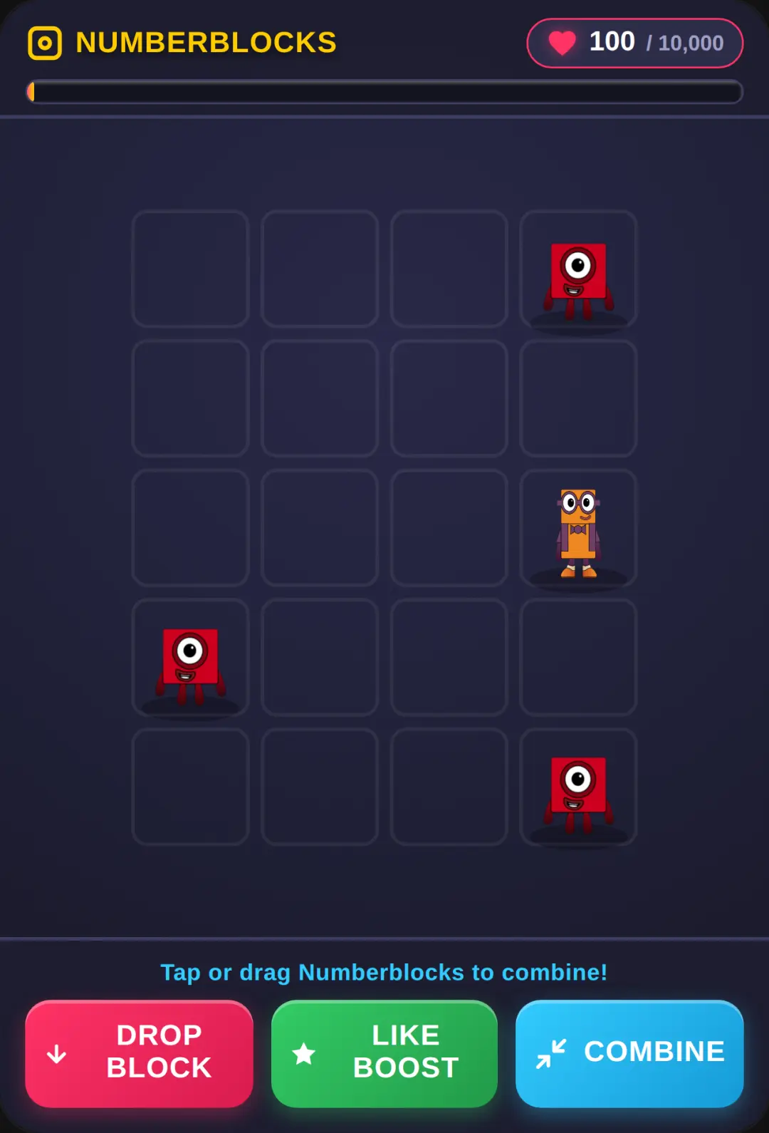 Numberblocks 10000 Likes Stacker cover