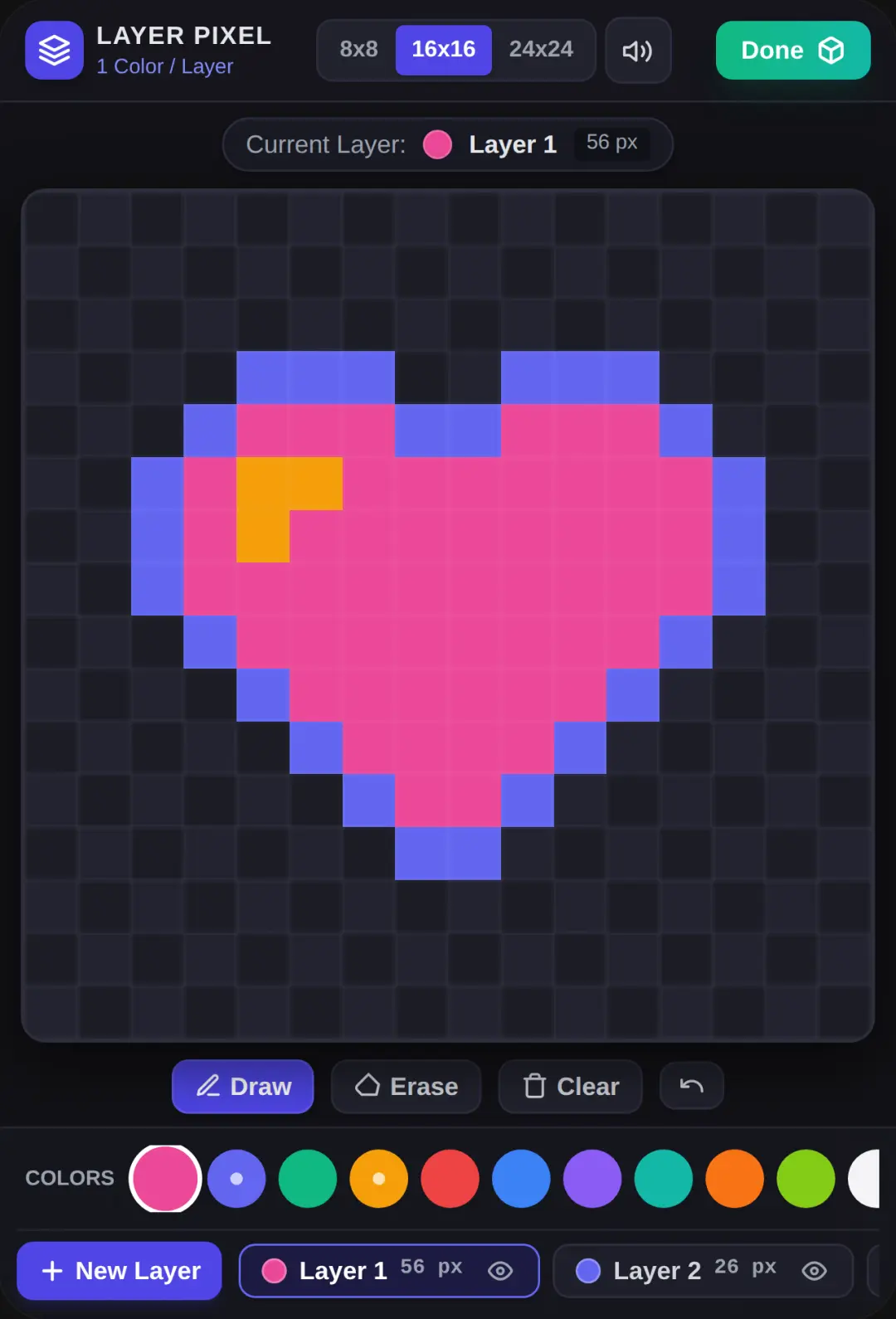 Layer Pixel - Stacked Color Studio cover