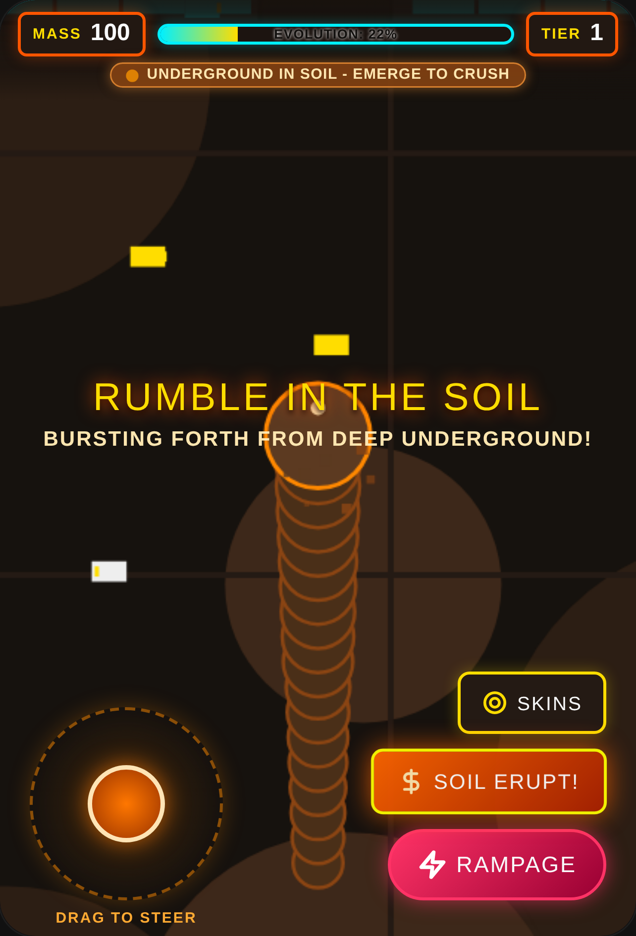 WORM RAMPAGE: SOIL DEVOURER cover