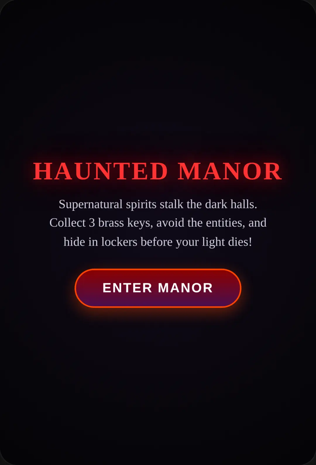 Haunted Manor Escape cover